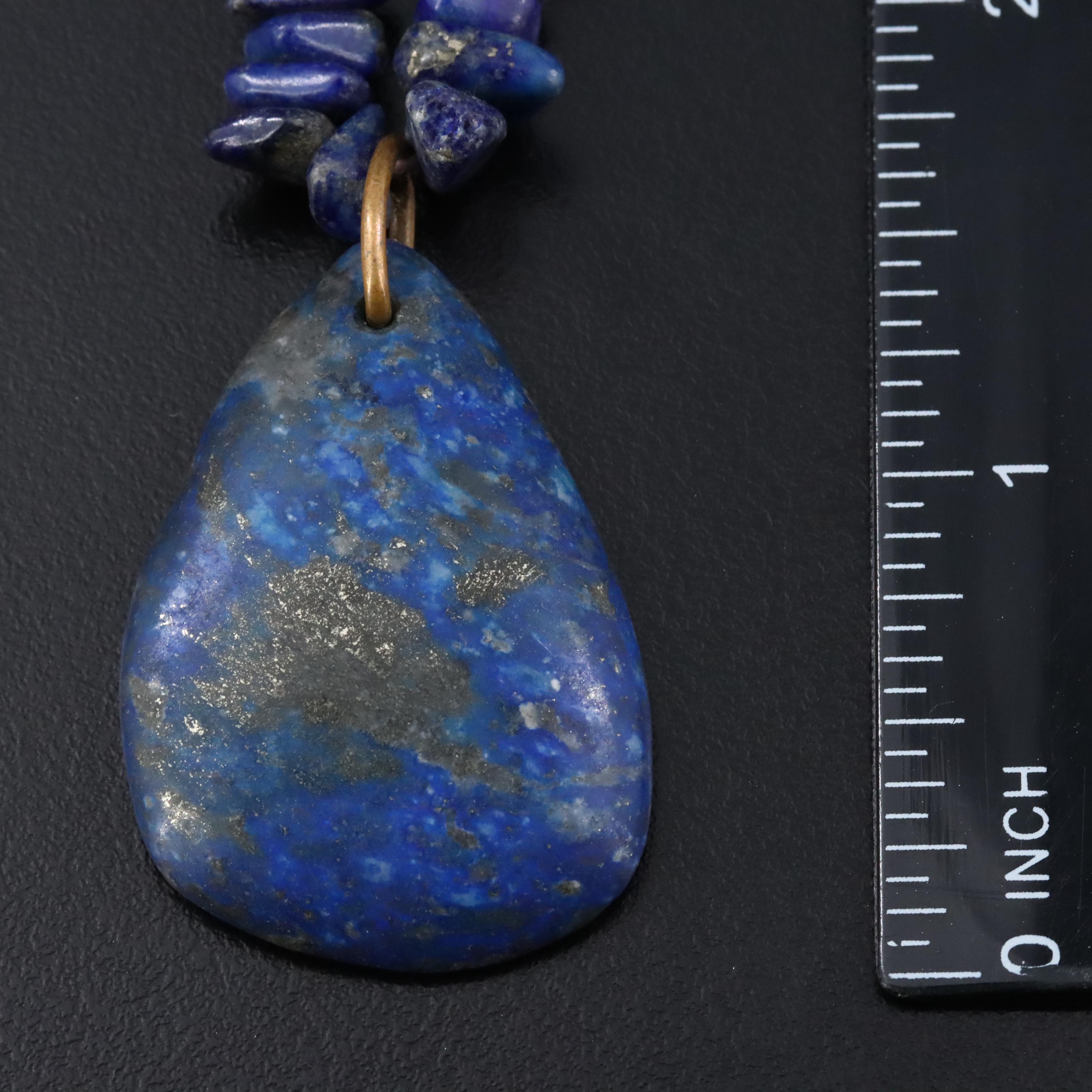 Coral and Lapis Lazuli Necklaces