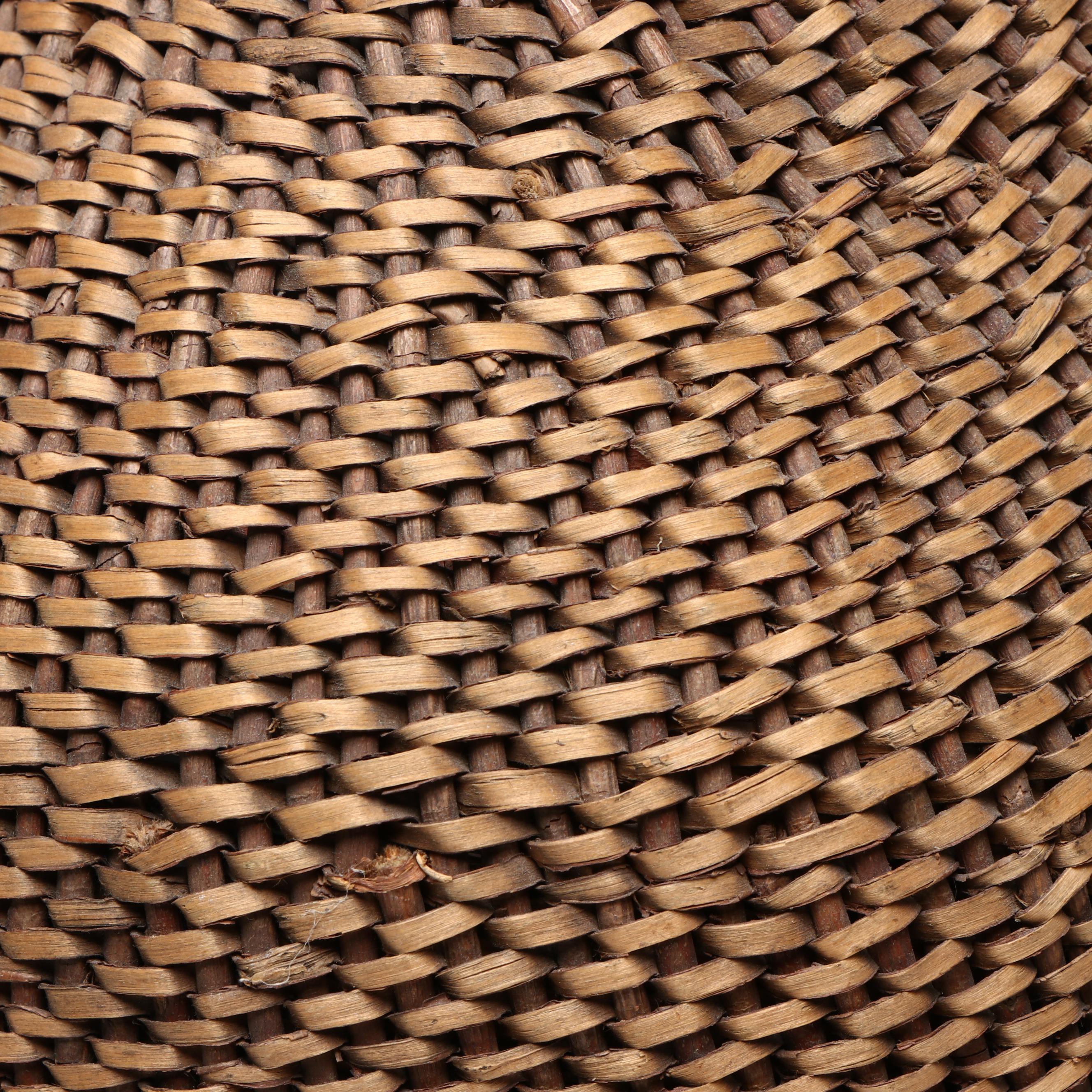 Indigenous Great Basin Paiute Seed Bottle Basket, 1900–1920