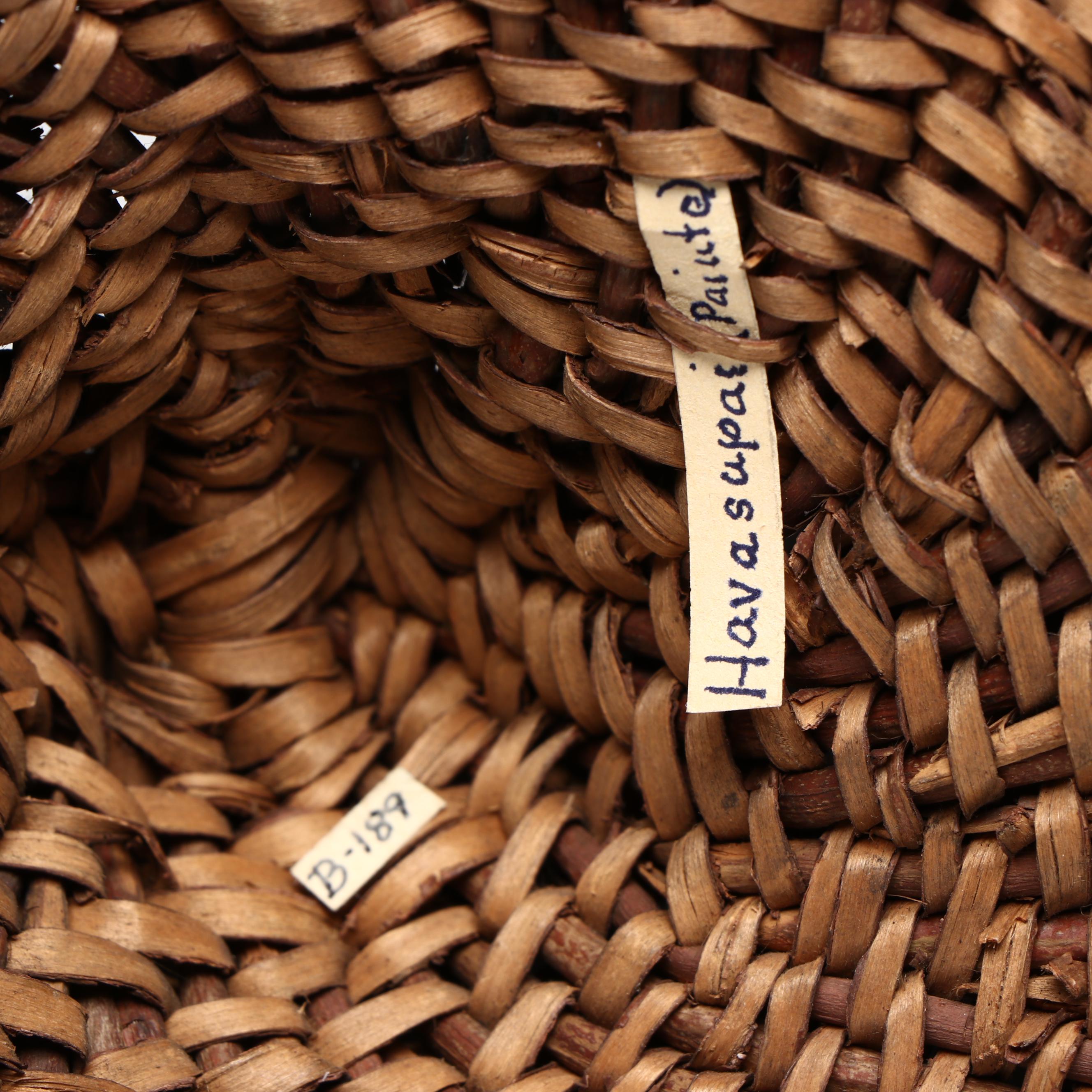 Indigenous Great Basin Paiute Seed Bottle Basket, 1900–1920