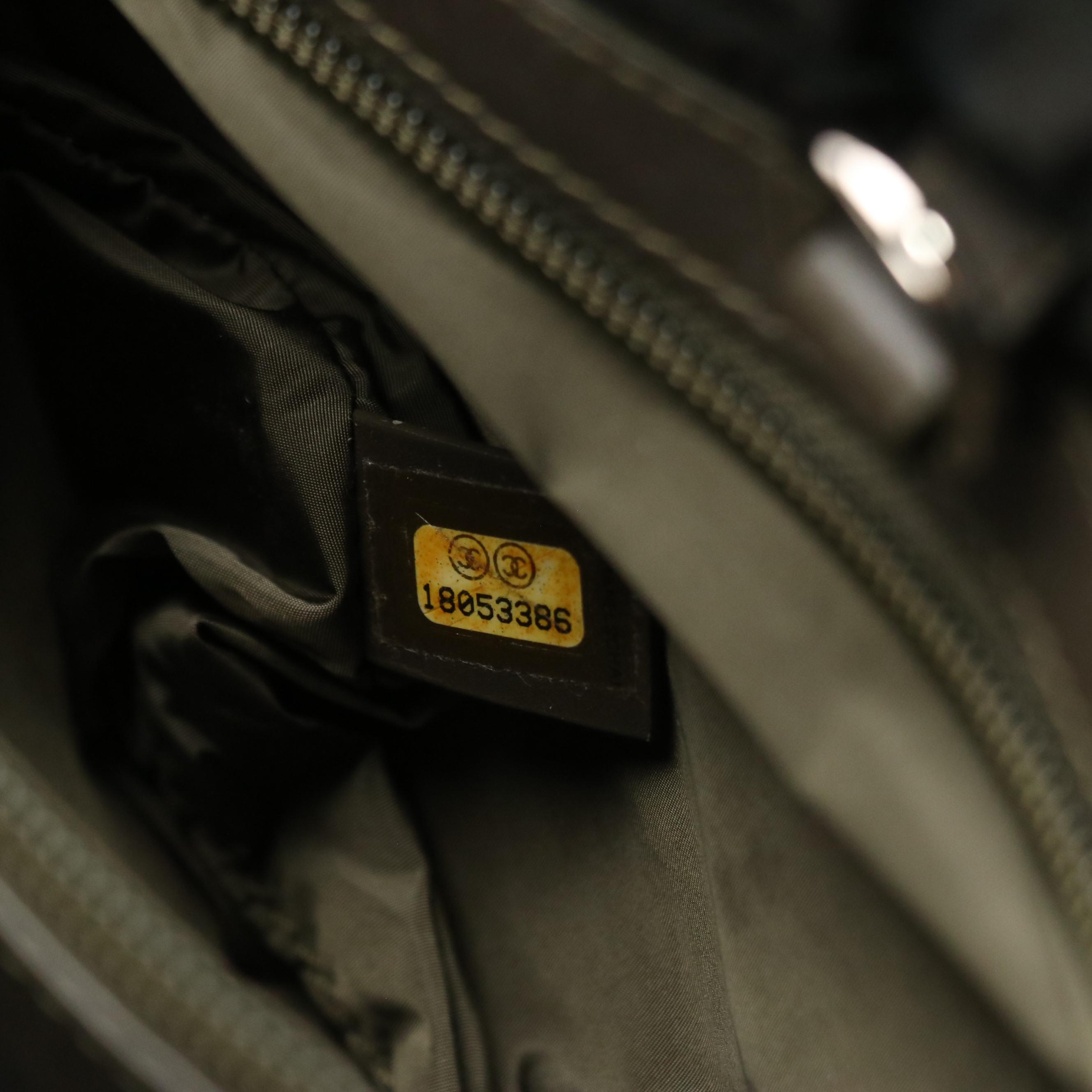 Chanel Quilted Nylon and Leather Coco Cocoon Tote