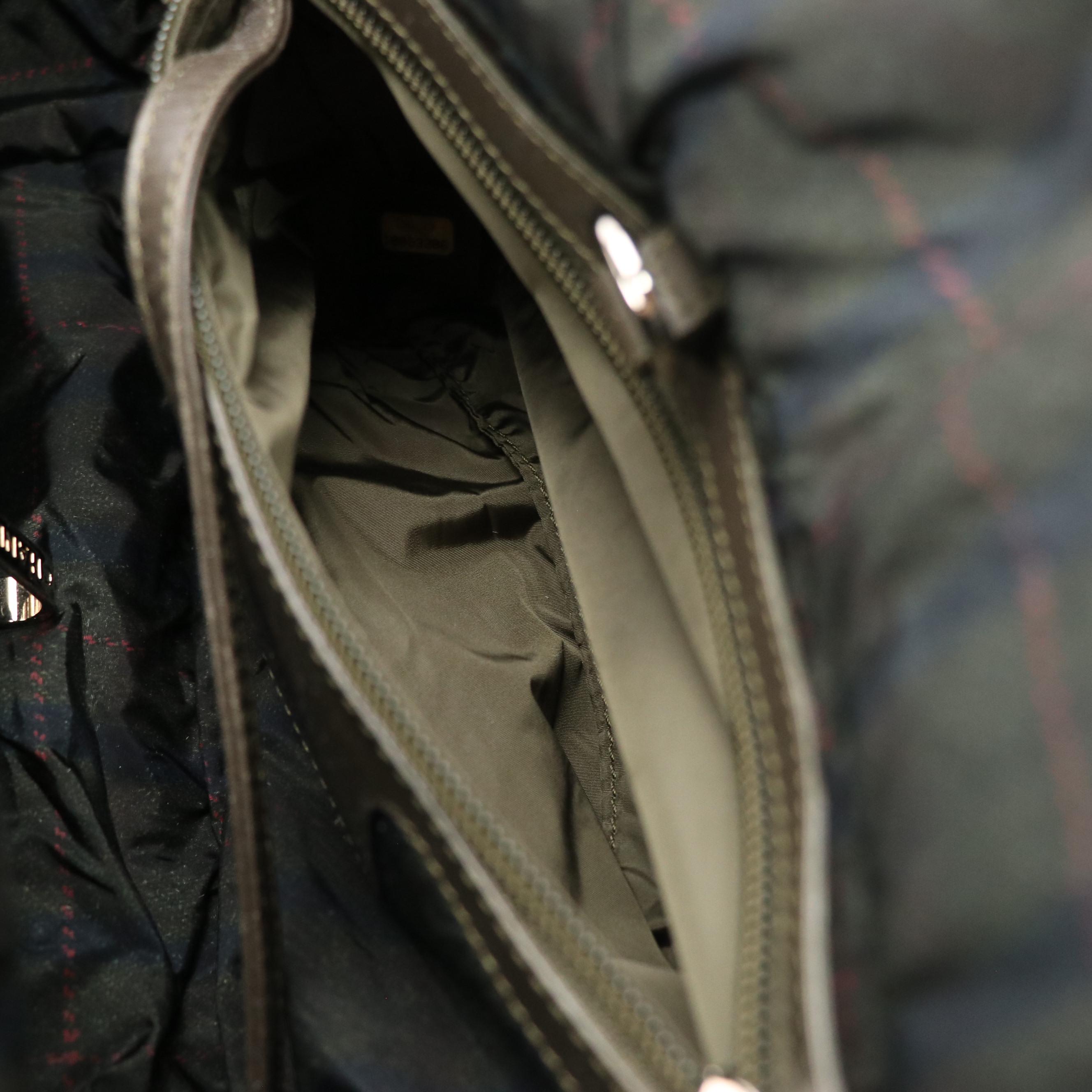 Chanel Quilted Nylon and Leather Coco Cocoon Tote