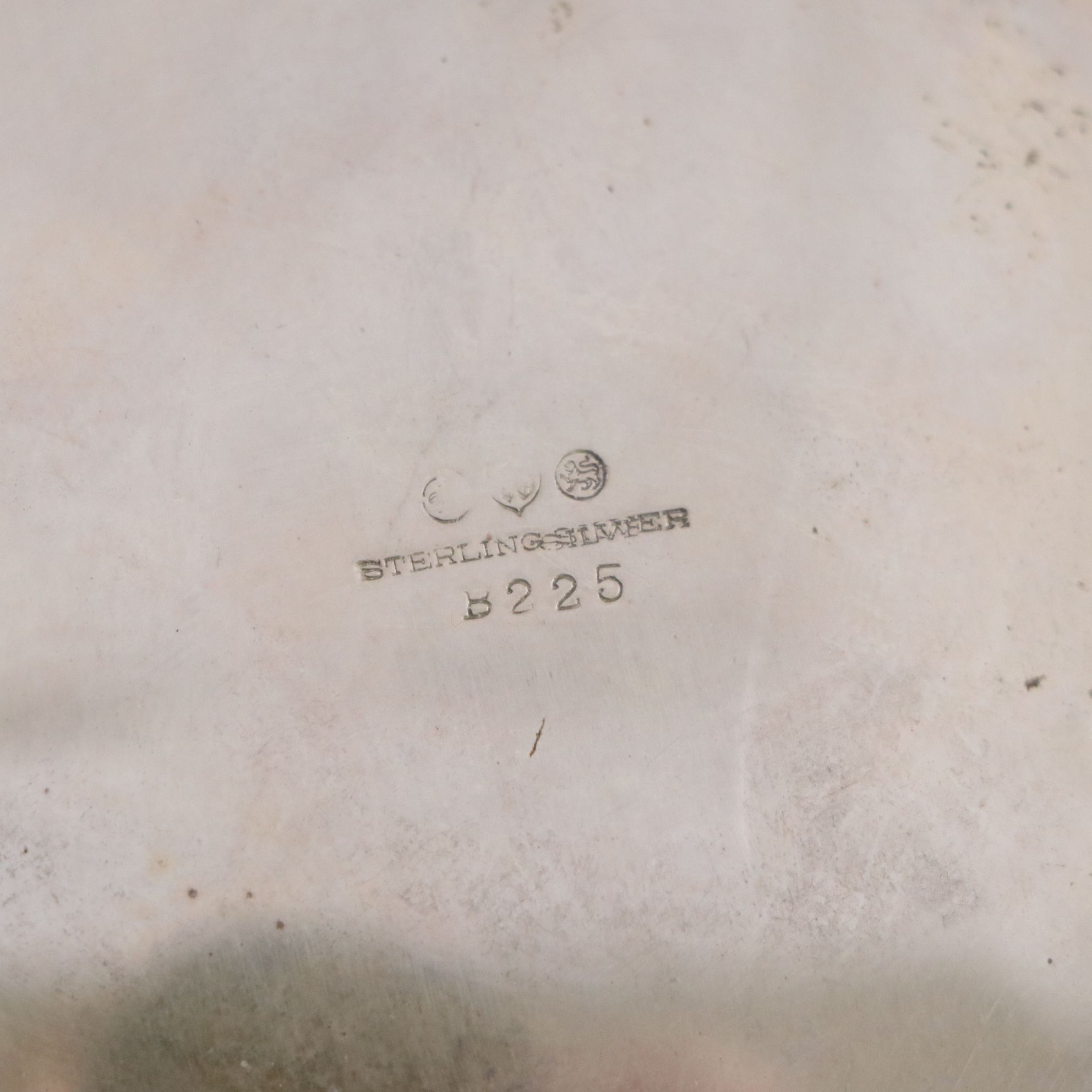 Wallace Sterling Silver Pedestal Bowl, Early to Mid-20th Century