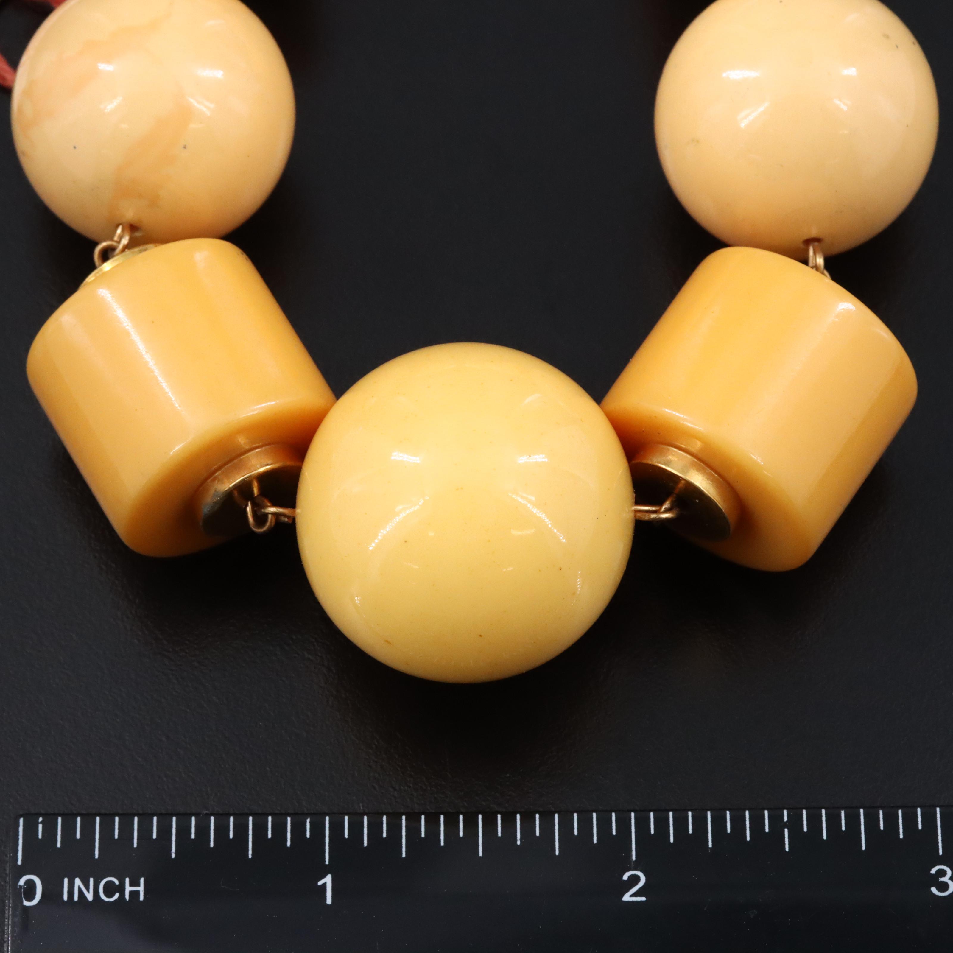 Vintage Lanvin Bakelite Necklace