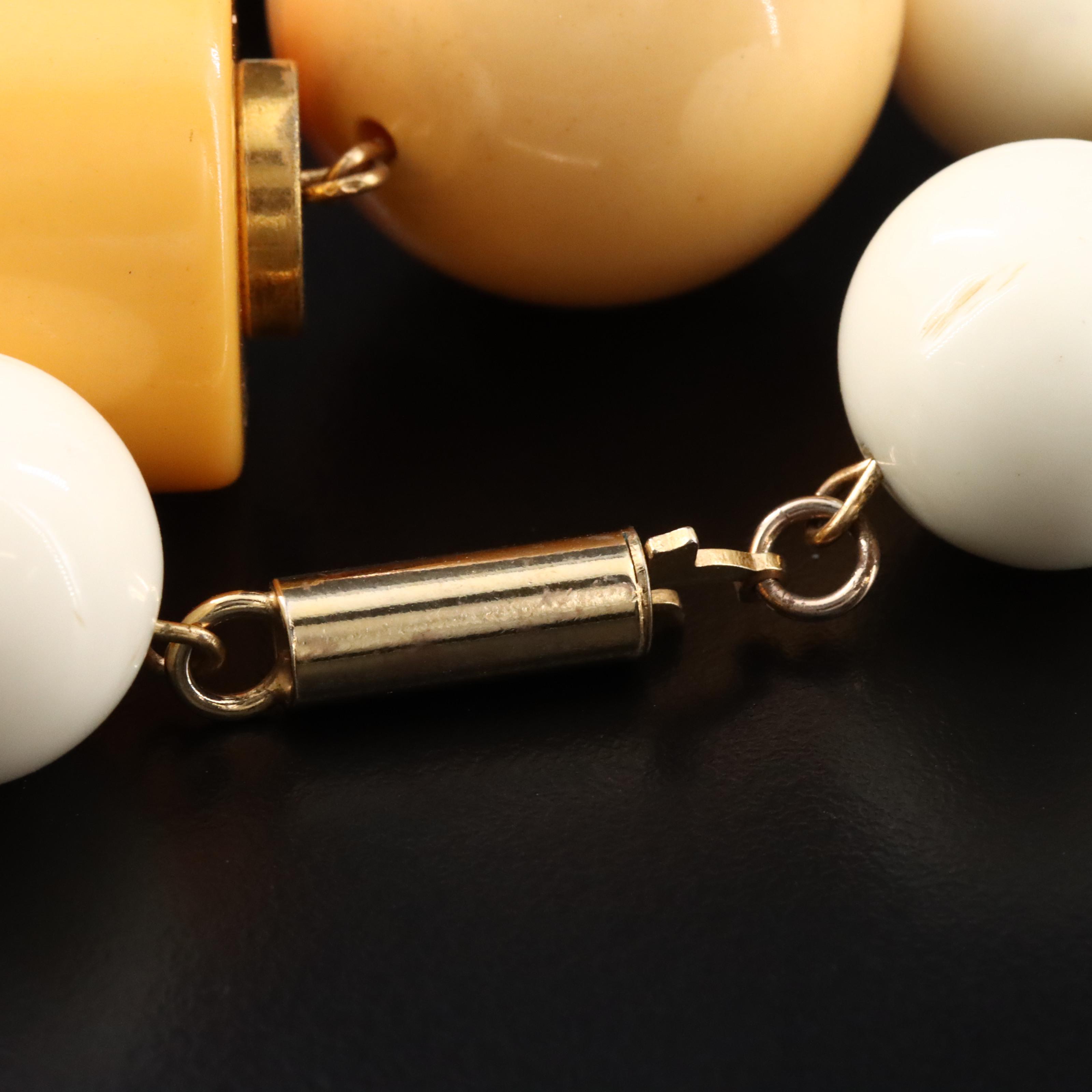 Vintage Lanvin Bakelite Necklace