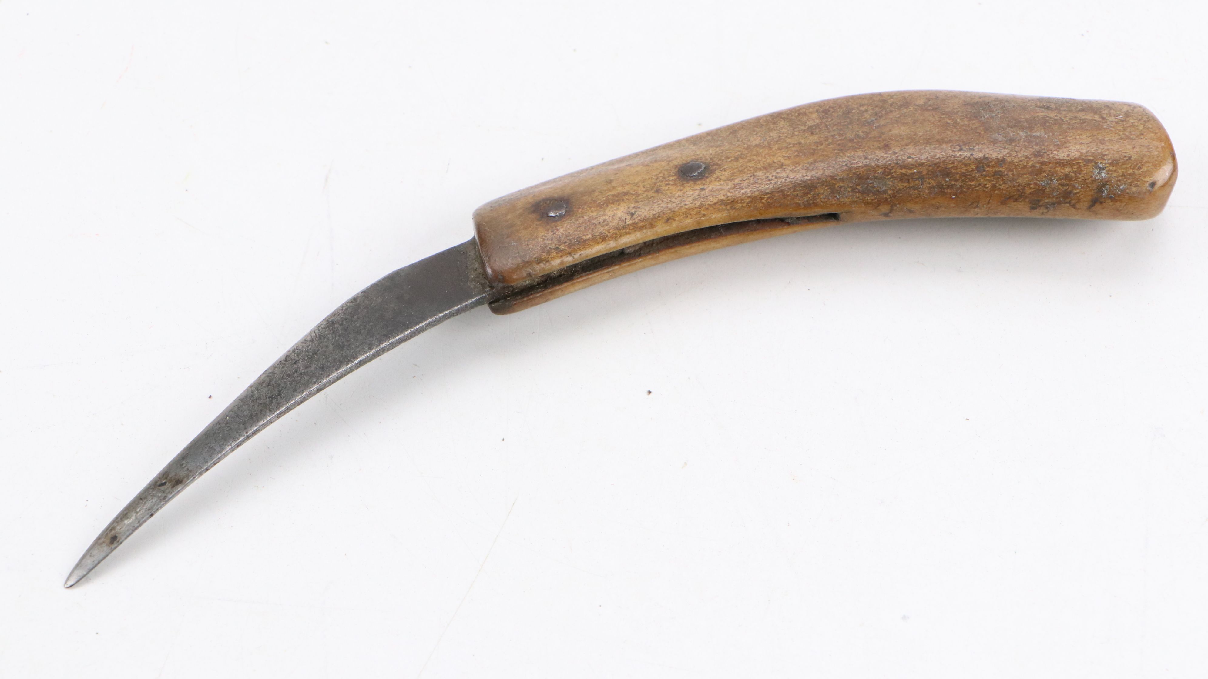 Indigenous Arctic Utility Items, Inuit Metal Blade Knives & Bone Tools