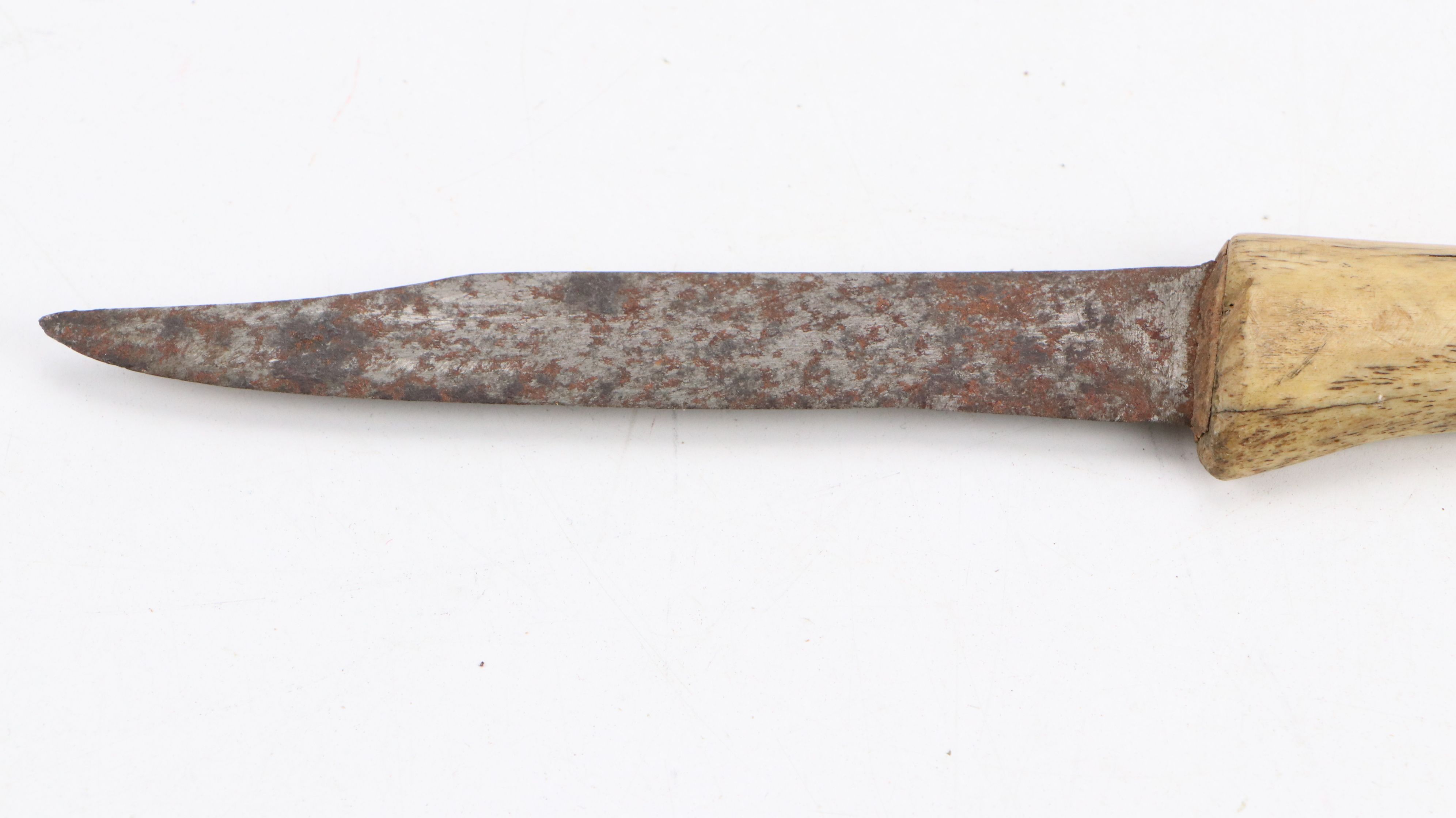 Indigenous Arctic Utility Items, Inuit Metal Blade Knives & Bone Tools