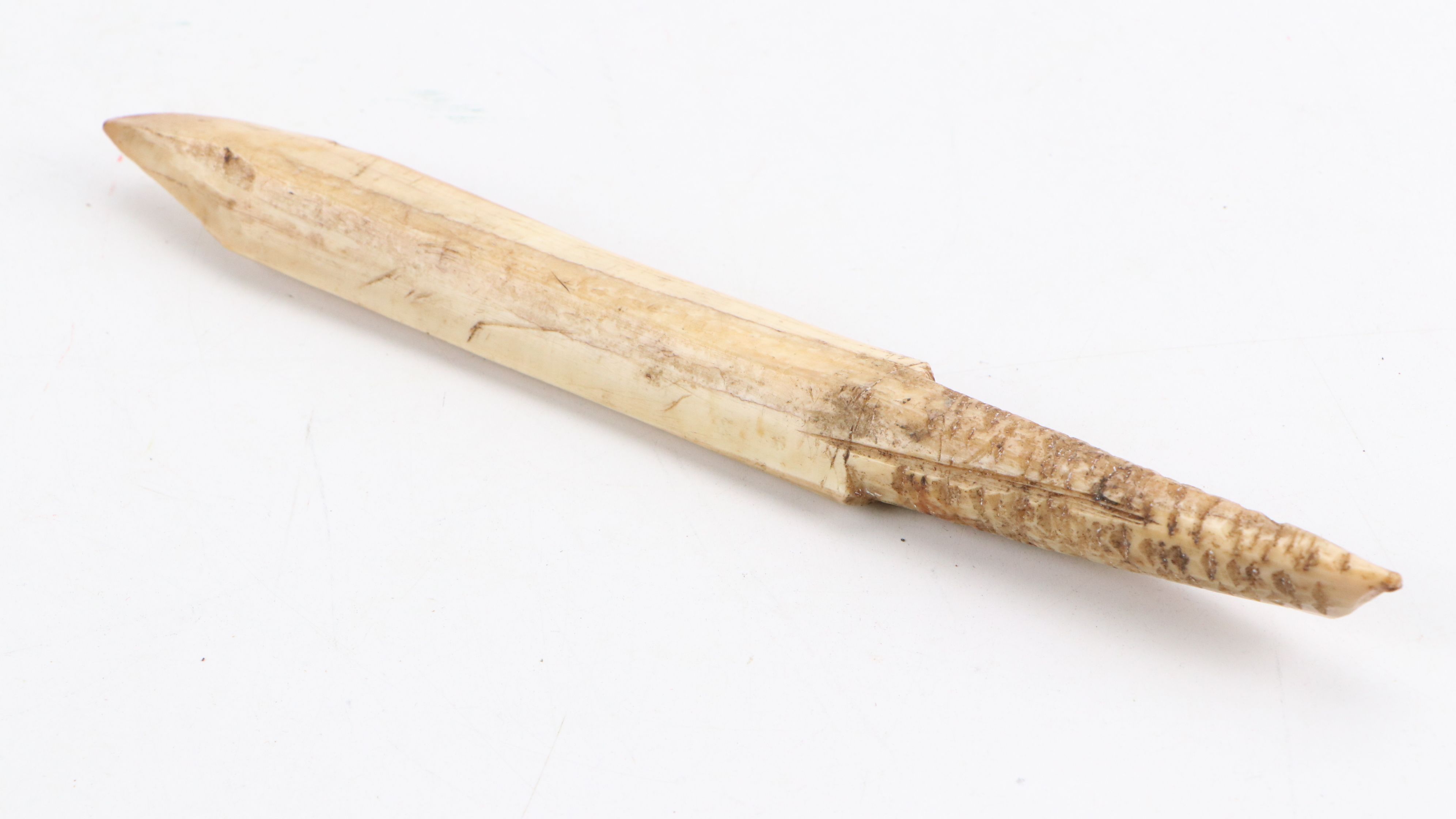 Indigenous Arctic Utility Items, Inuit Metal Blade Knives & Bone Tools