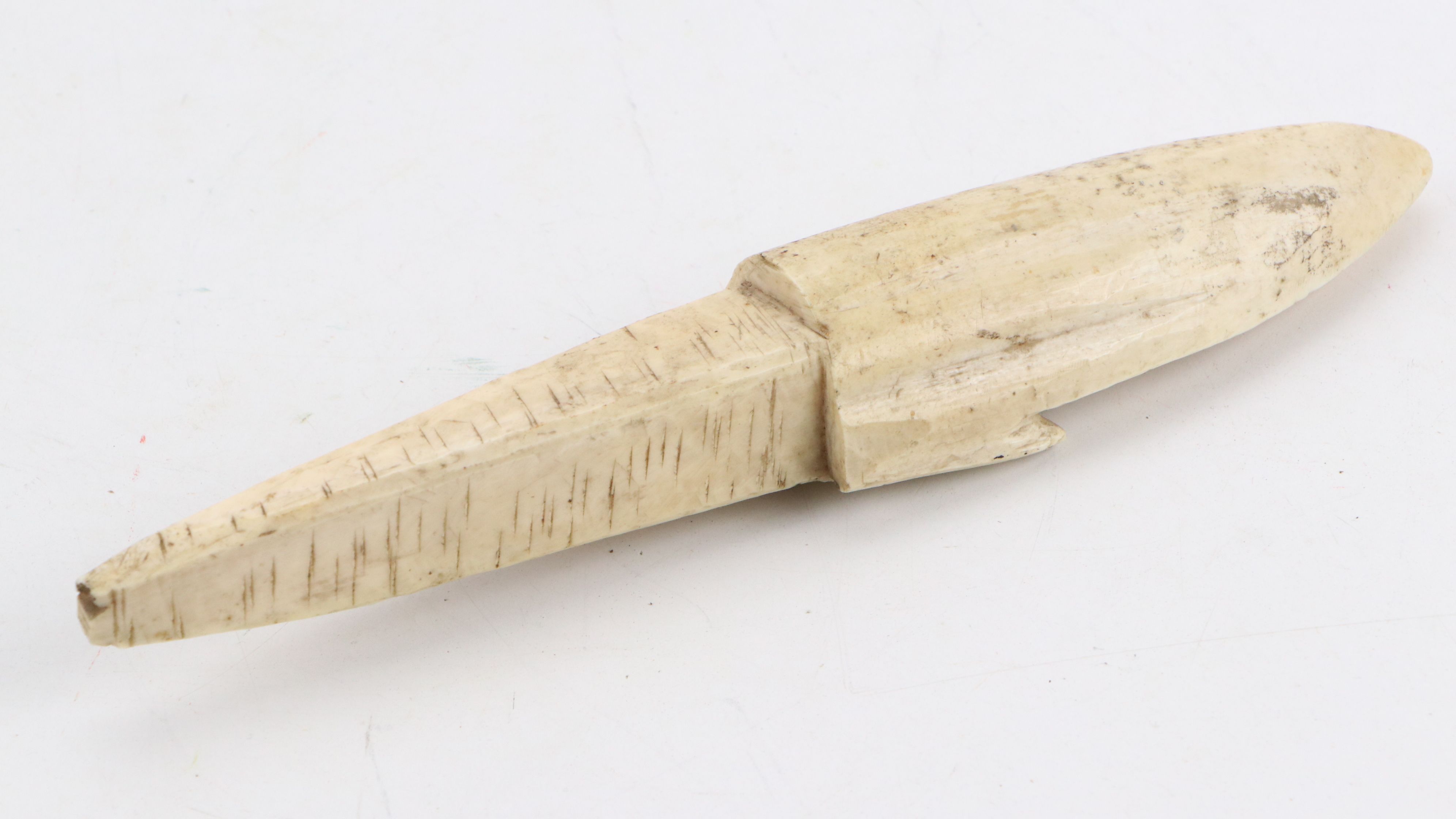 Indigenous Arctic Utility Items, Inuit Metal Blade Knives & Bone Tools