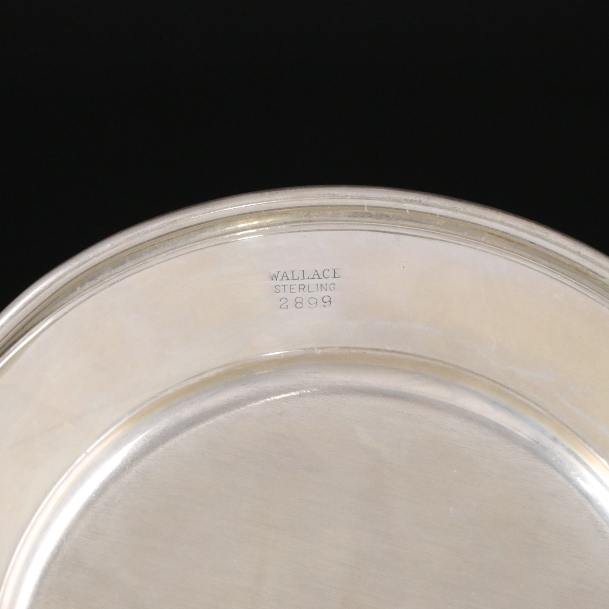 Wallace Sterling Silver Bread Plates