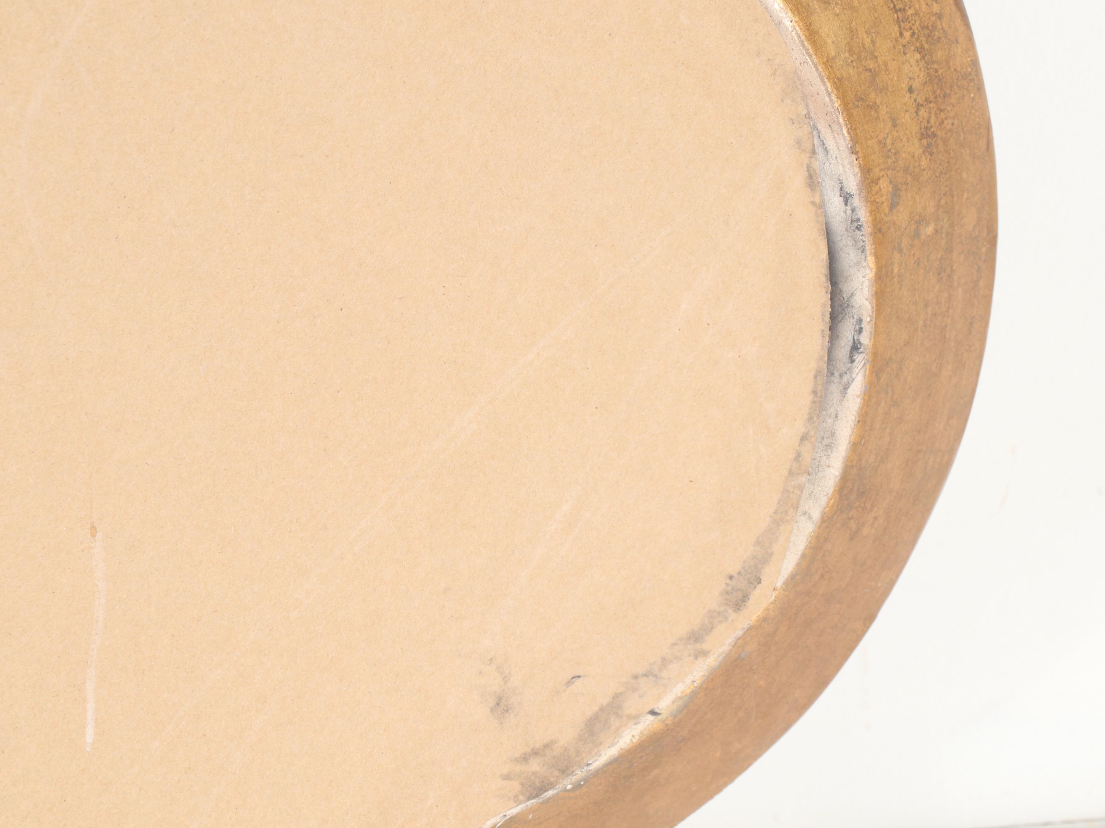 Italian Style Gilt Quatrefoil  Wall Mirror