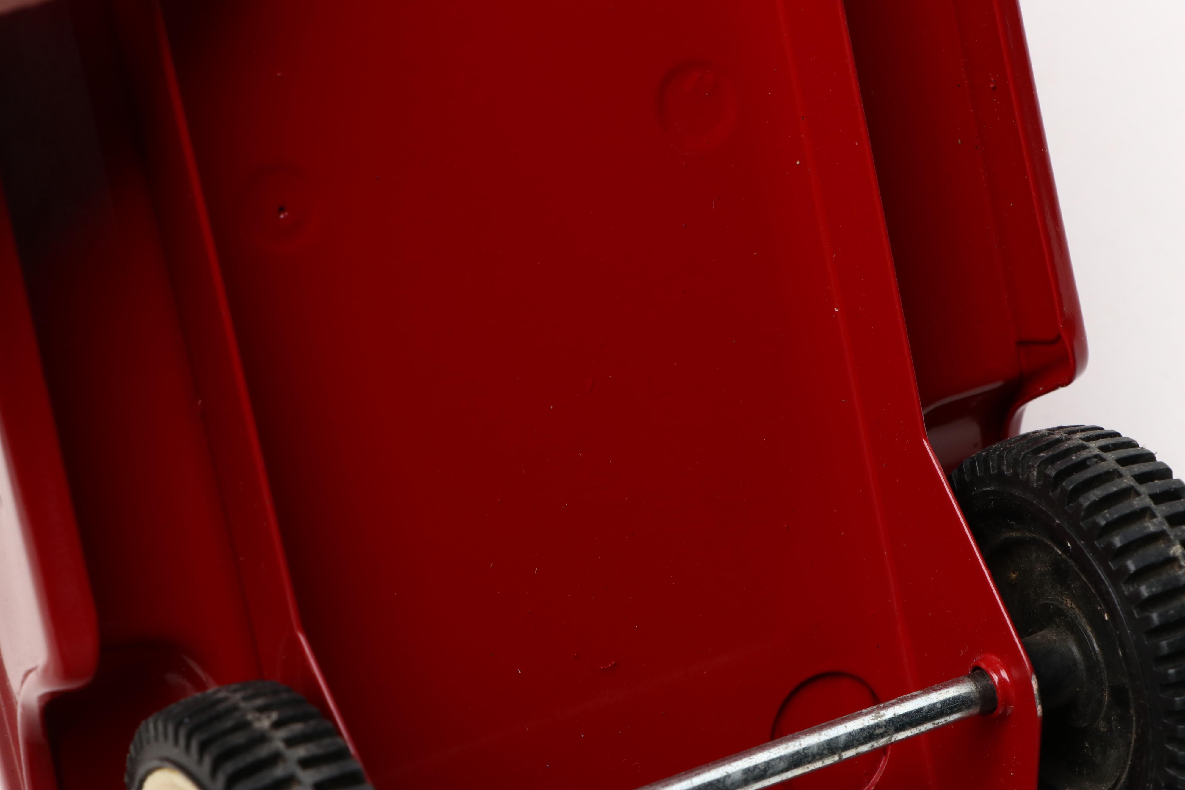 Nylint Pressed Steel Ford "Case" and "HI" Trucks, Mid-20th Century