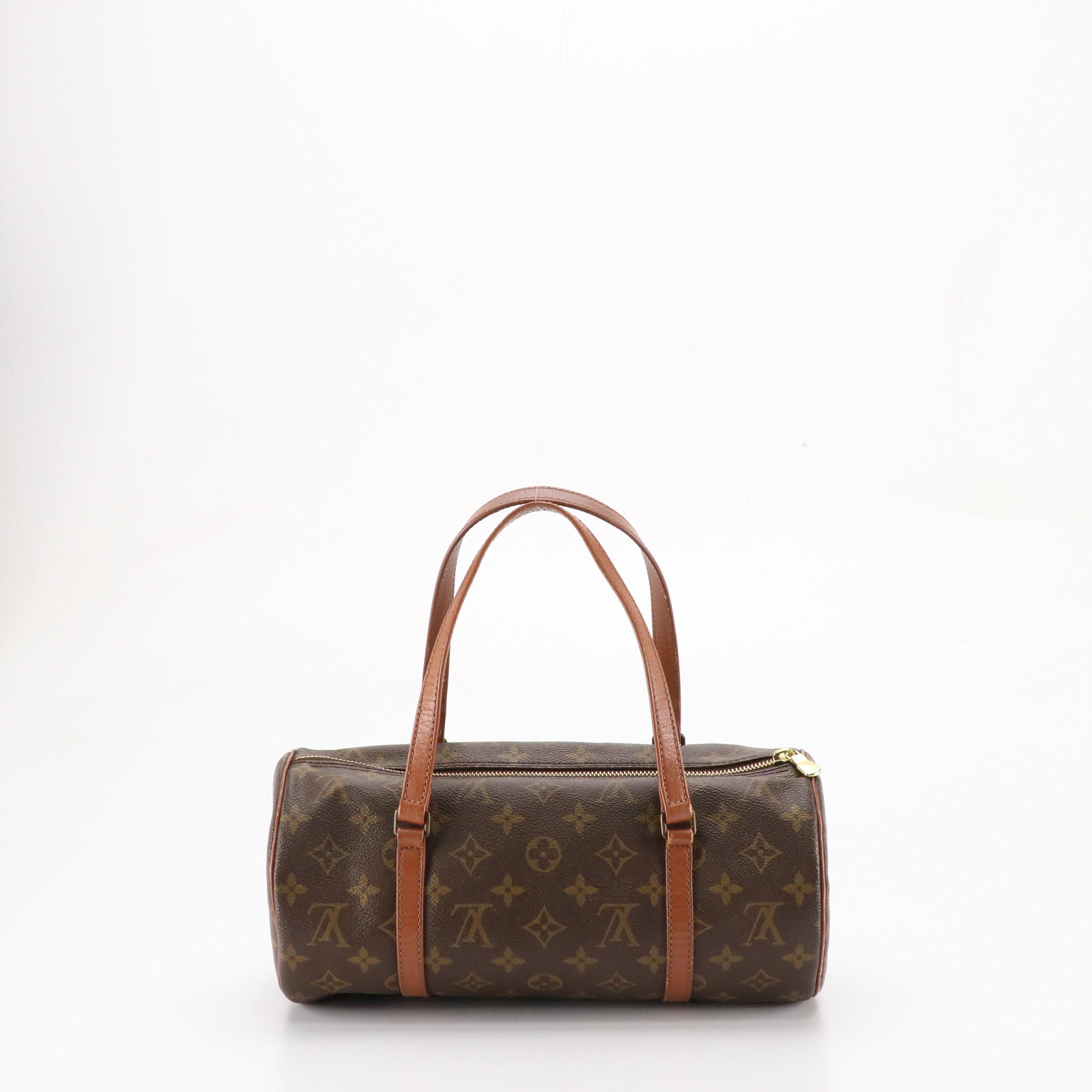 Louis Vuitton Papillon 30 in Monogram Canvas and Brown Leather