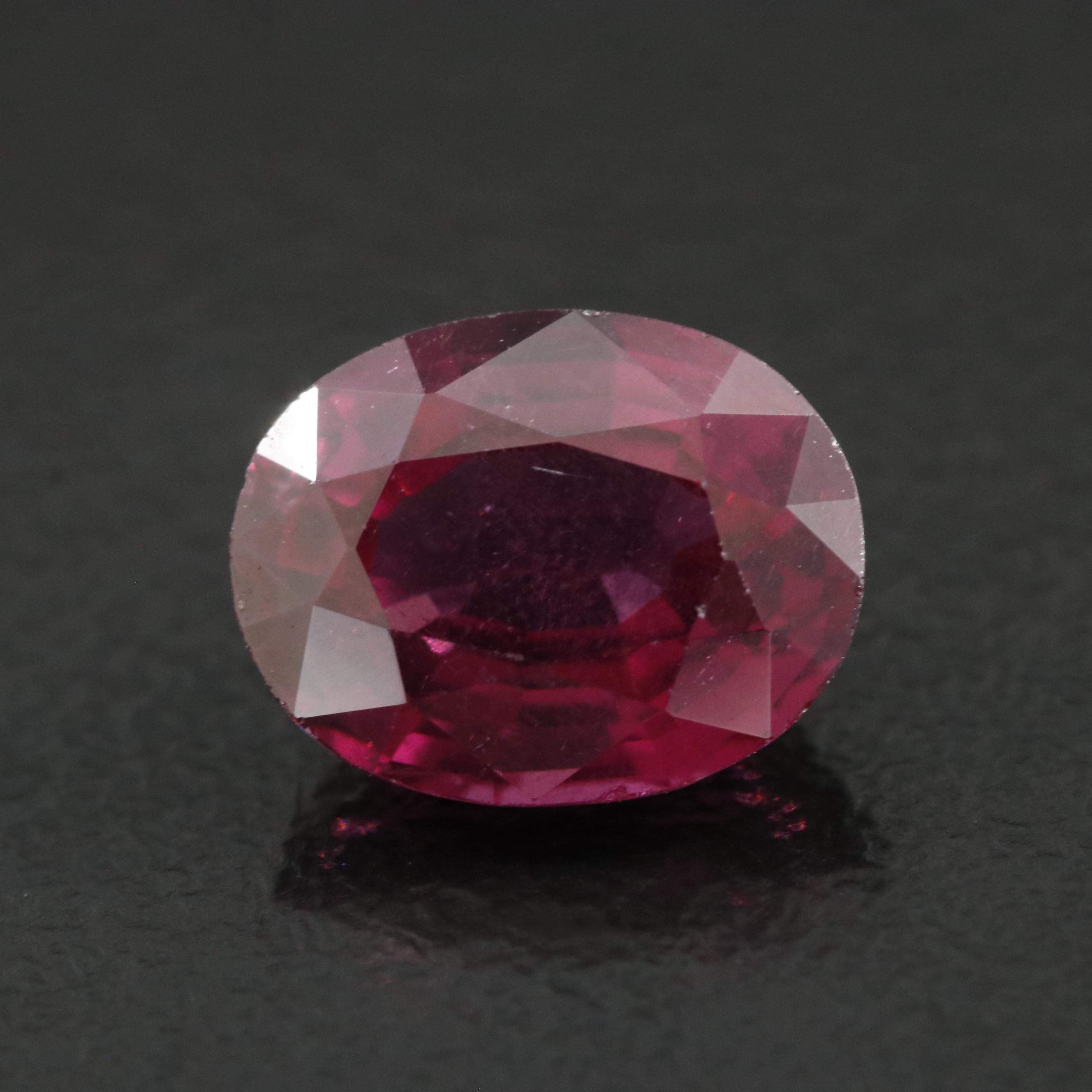Loose 2.85 CT Rhodolite Garnet