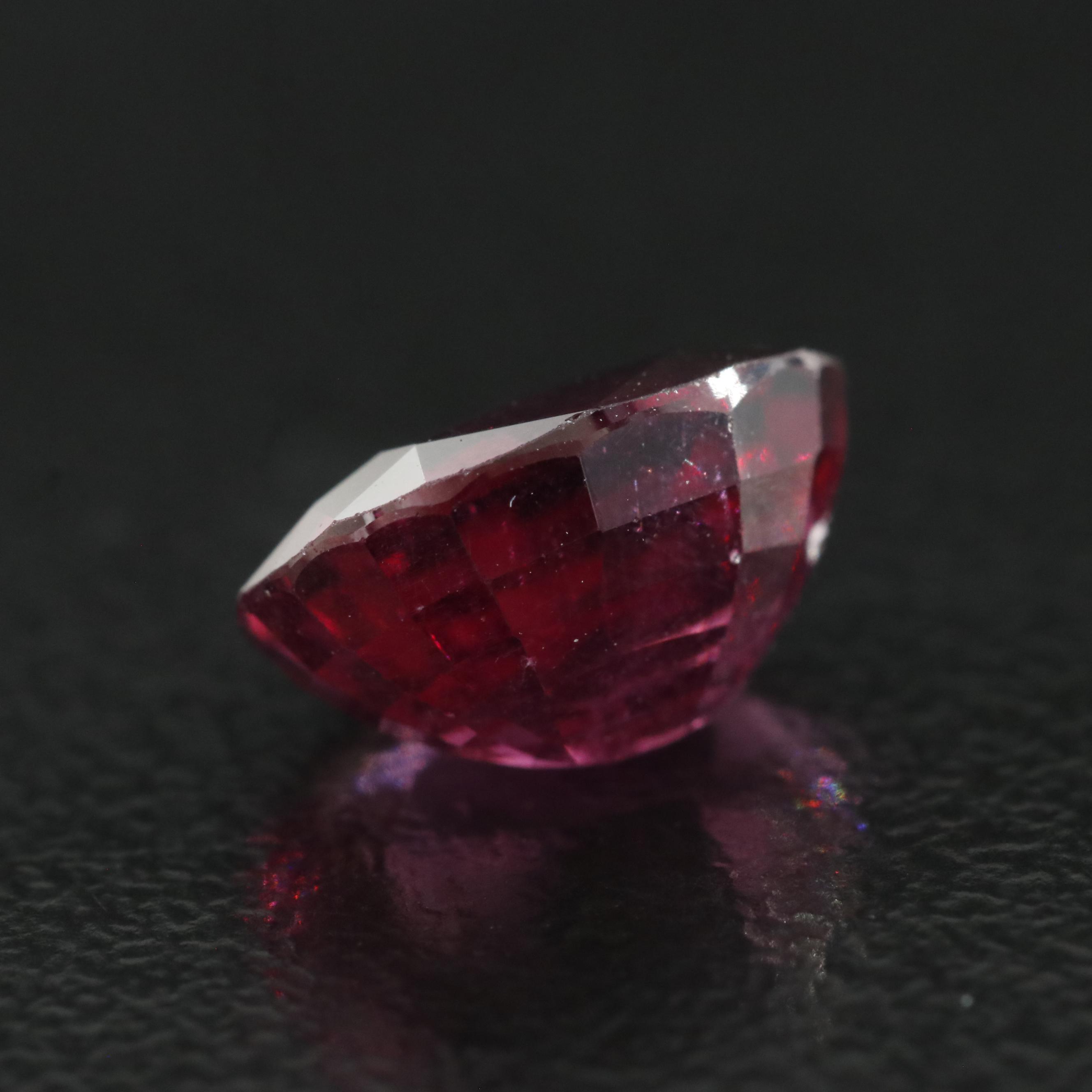 Loose 2.85 CT Rhodolite Garnet