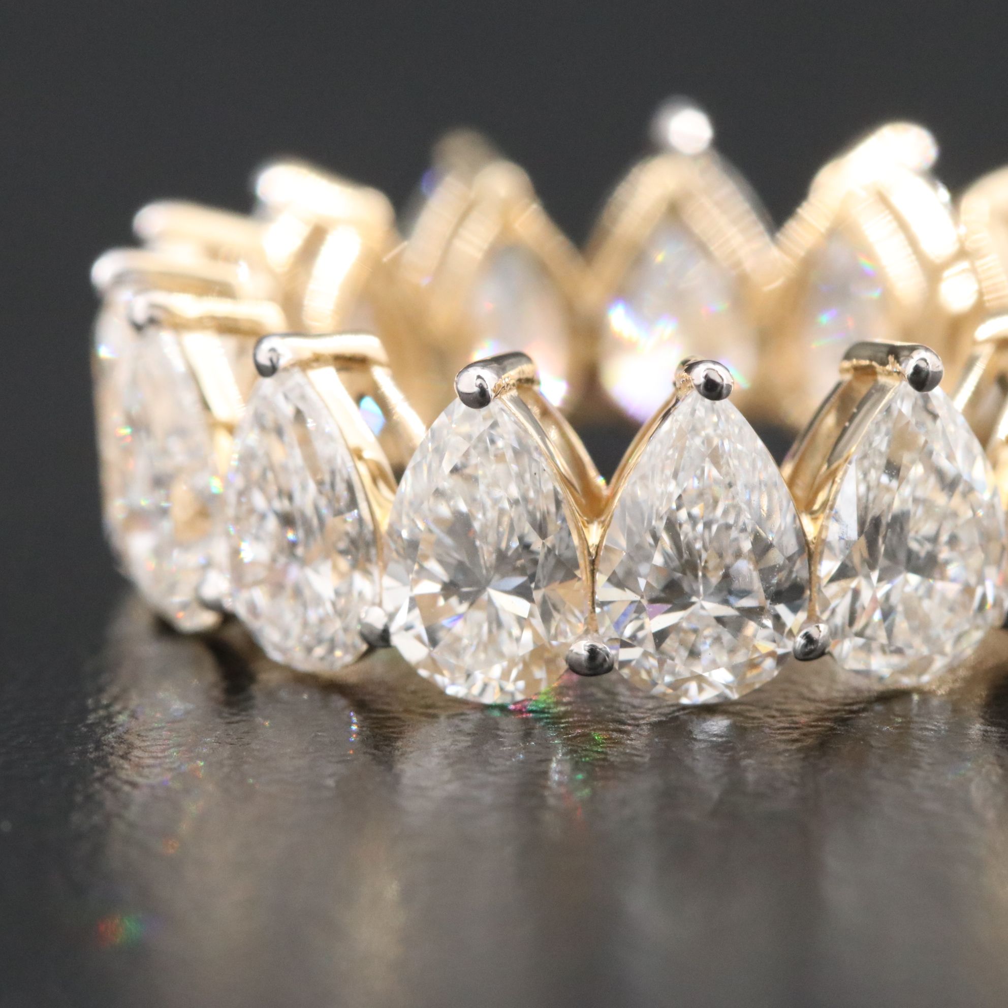 14K 8.64 CTW Lab Grown Diamond Eternity Band