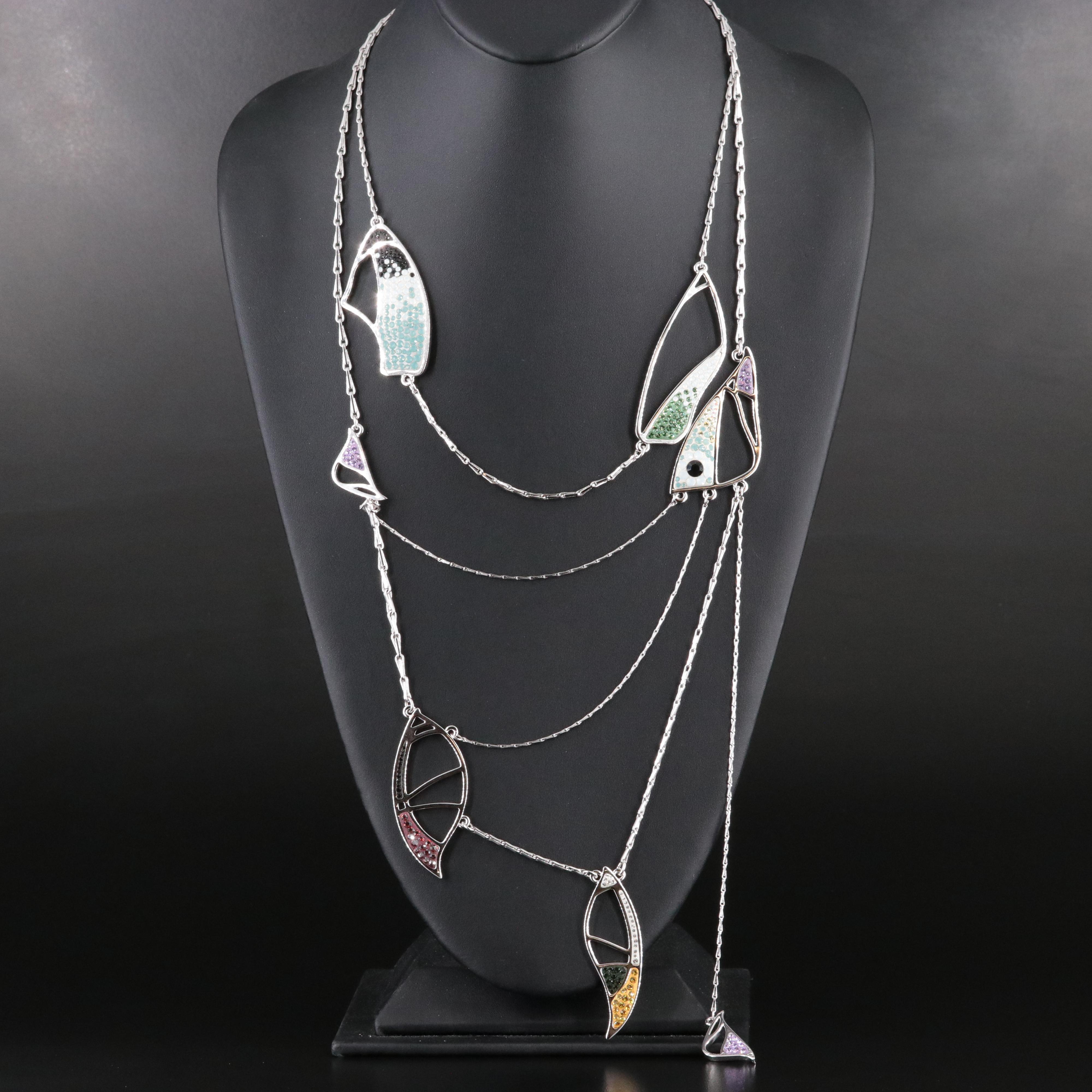 Swarovski Crystal Collection Including Faux Pearls