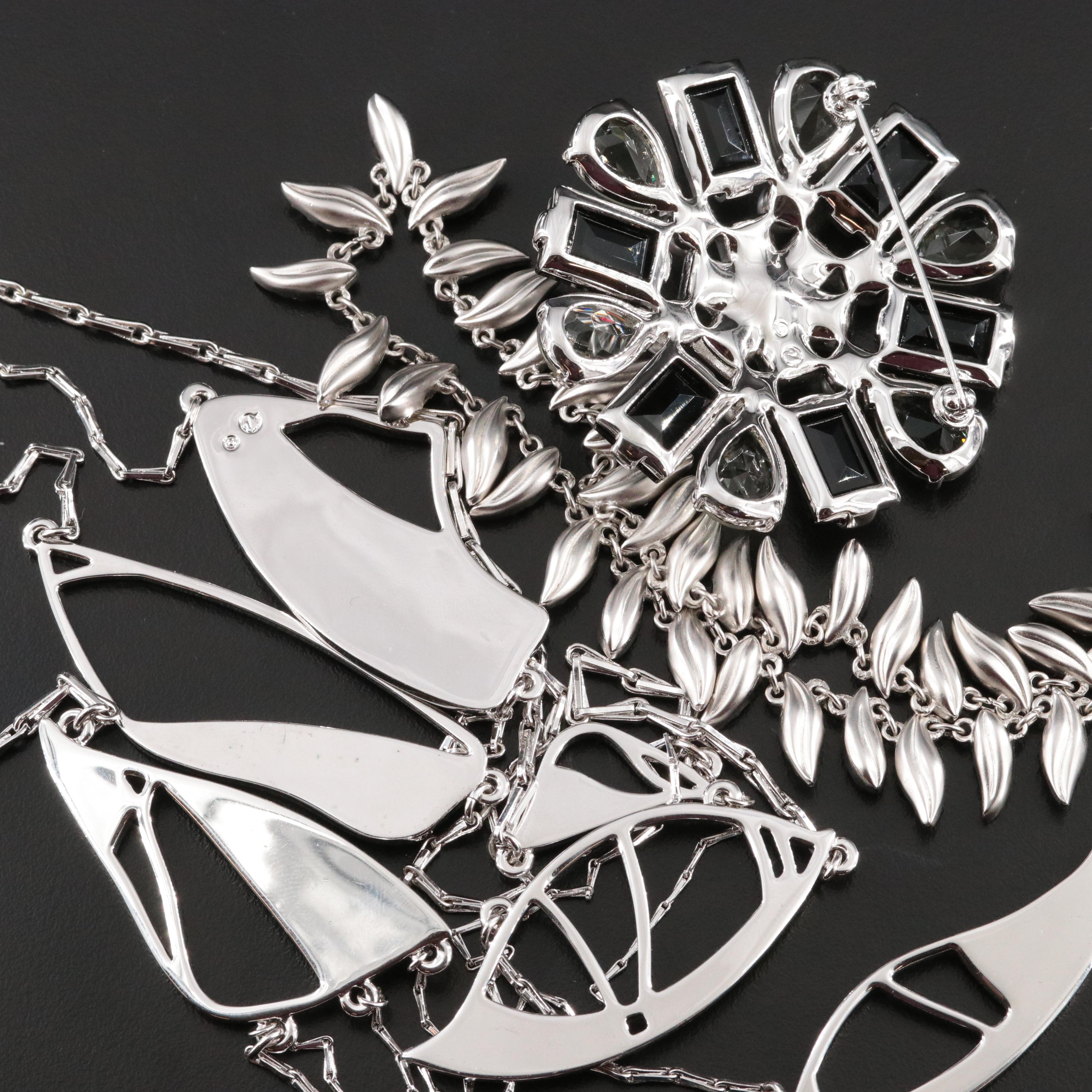 Swarovski Crystal Collection Including Faux Pearls