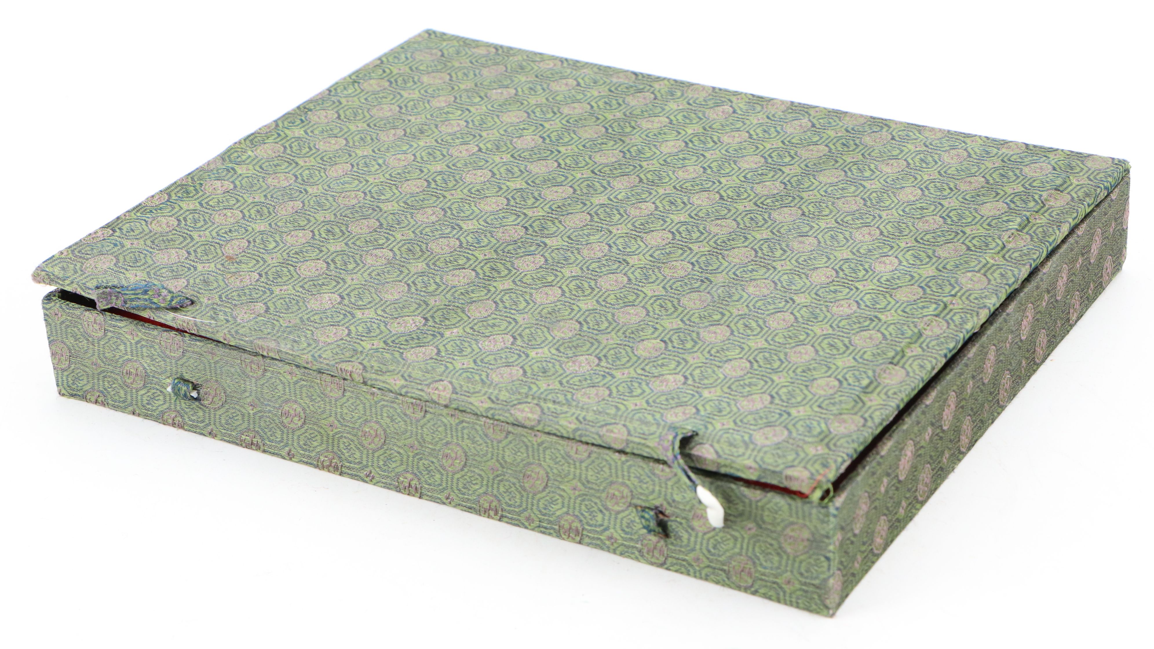 Chinese Bell-Shaped Ink Stone with Japanese Carved Wood Smoking Pipe