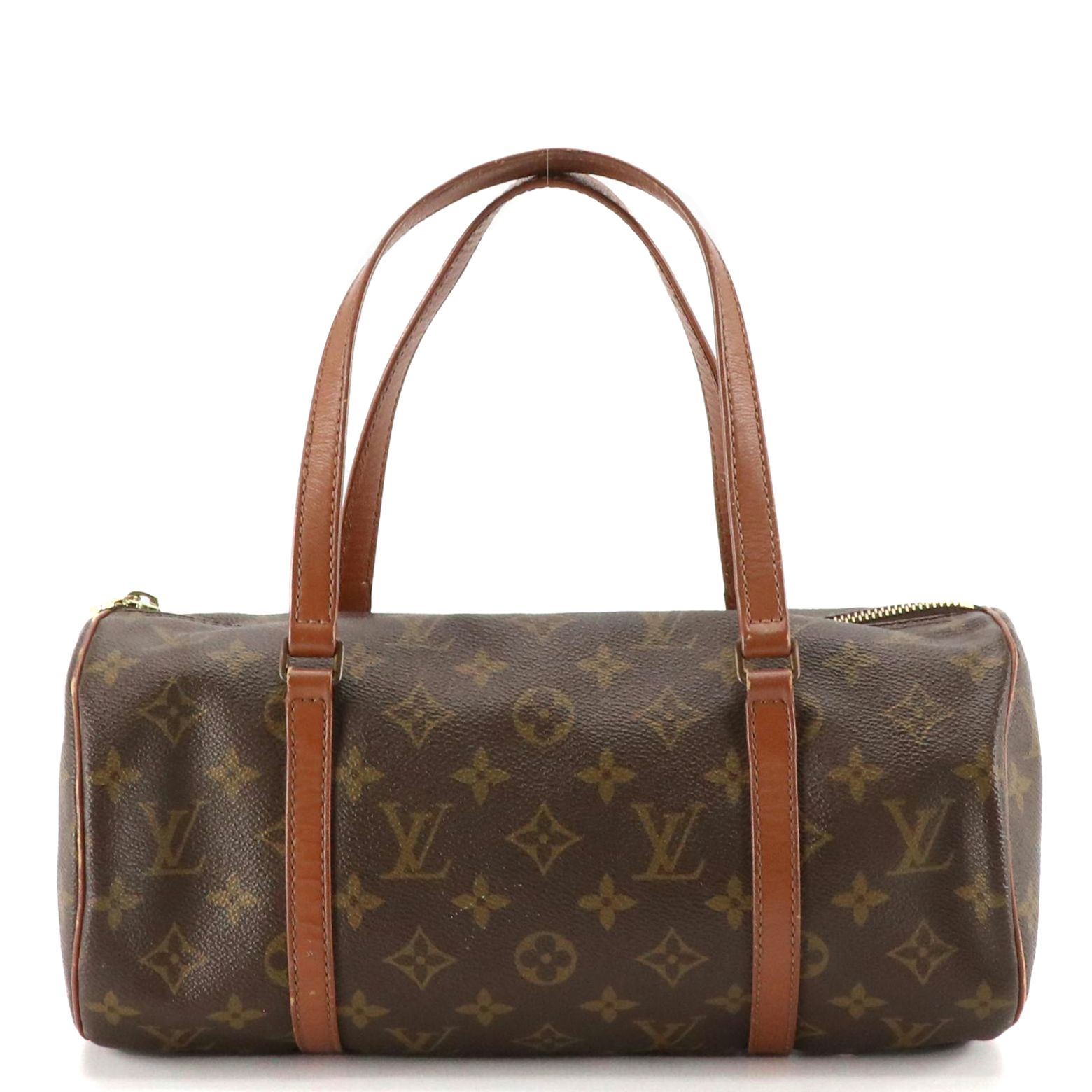 Louis Vuitton Papillon 30 in Monogram Canvas and Brown Leather
