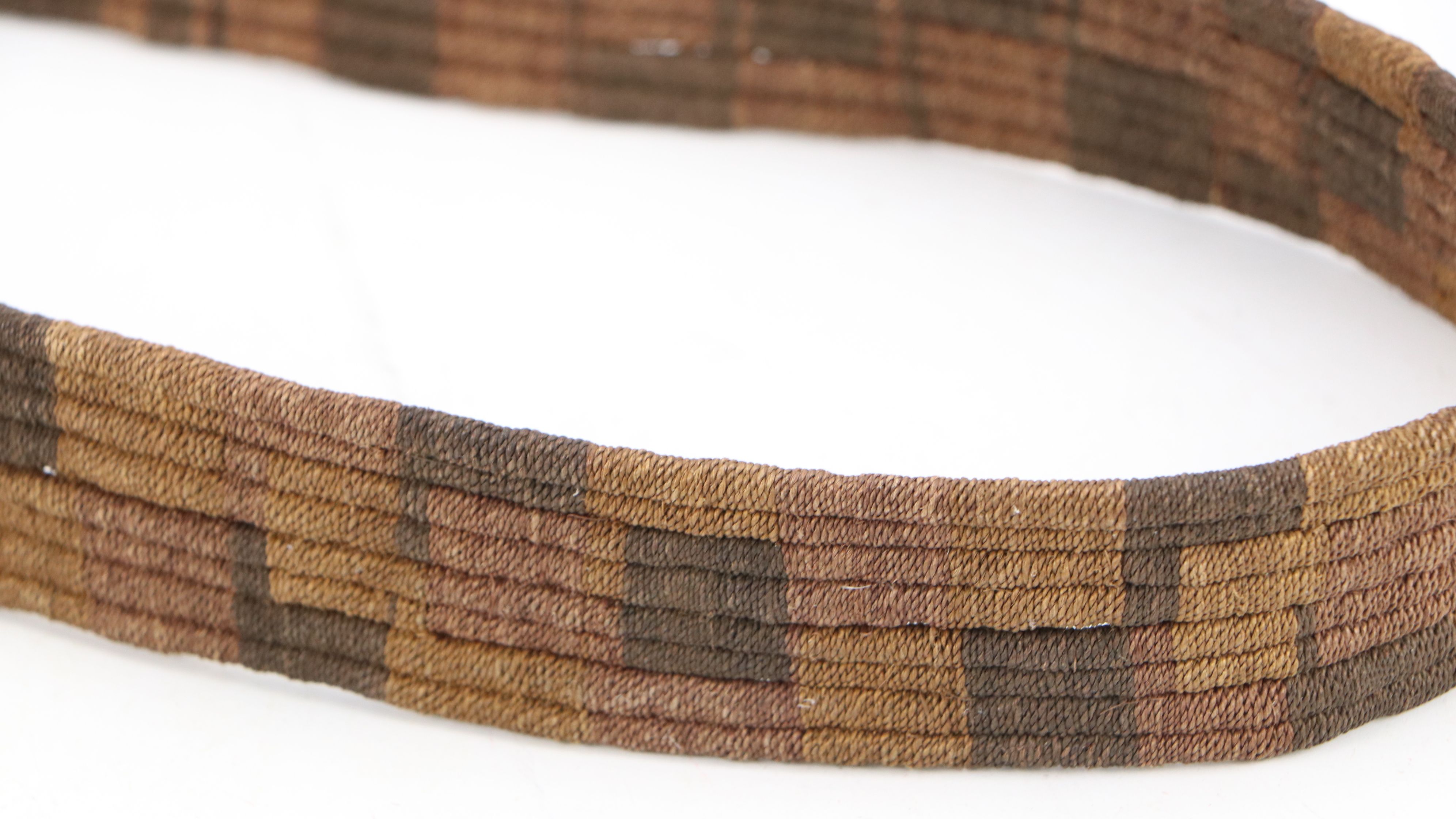 Indigenous Plains "Skull Cracker" with Fiber Burden Strap and Abalone Shell