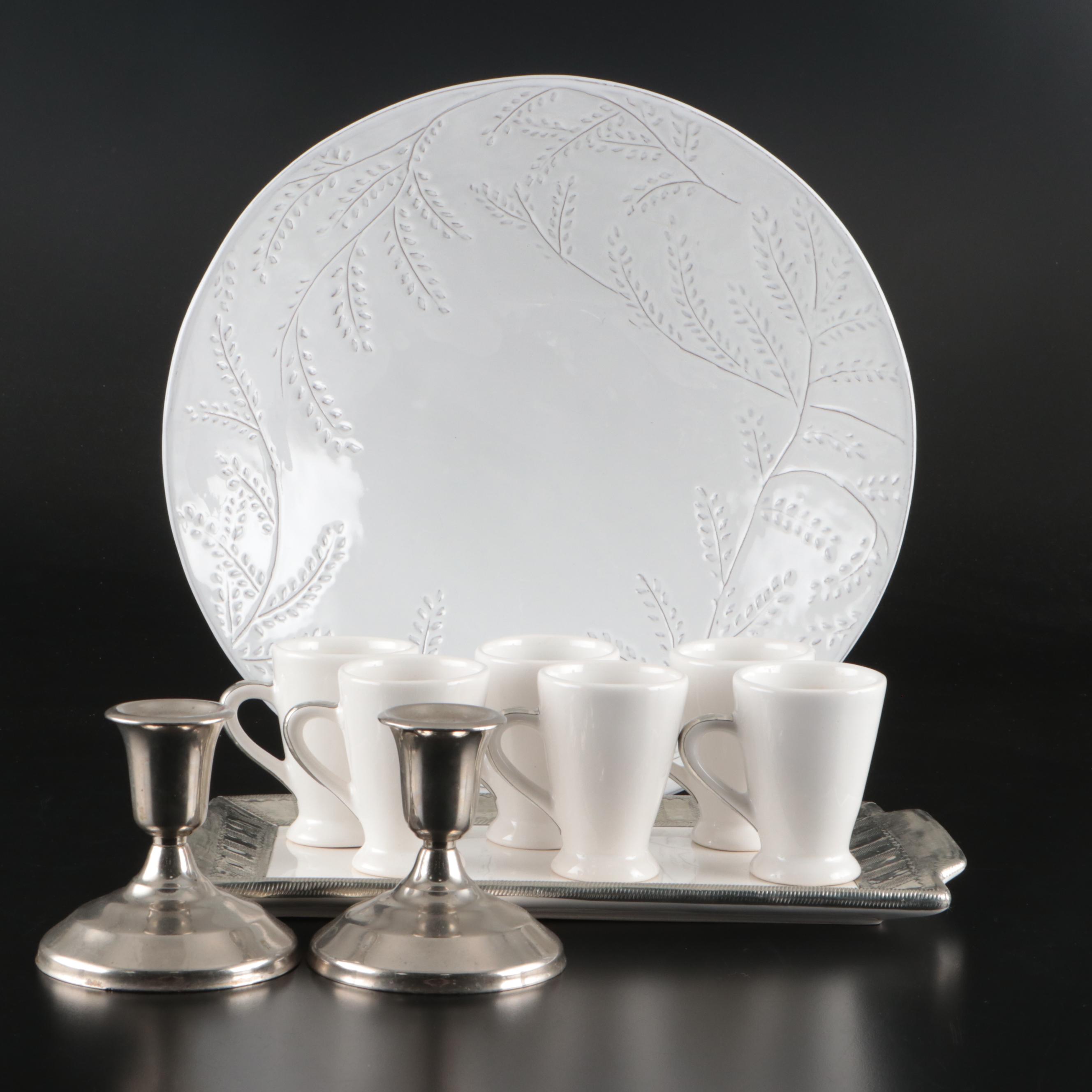 World Market Ceramic Bowl, Ceramic Demitasse Cups, and More Tableware