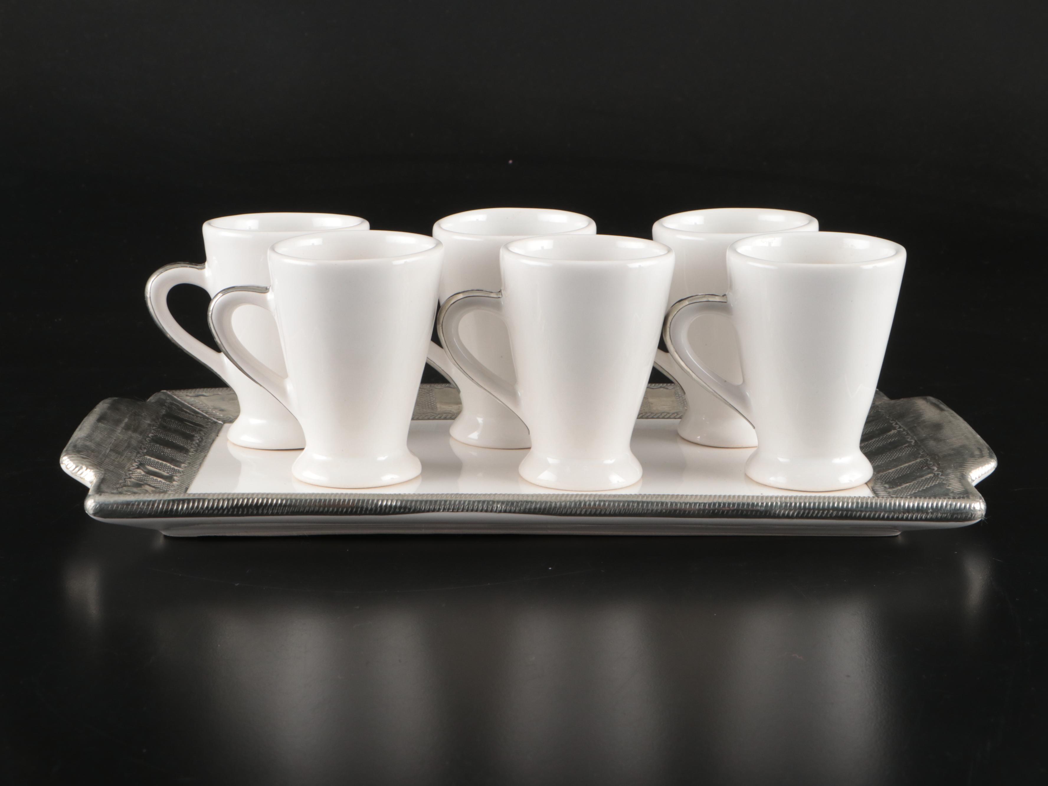 World Market Ceramic Bowl, Ceramic Demitasse Cups, and More Tableware