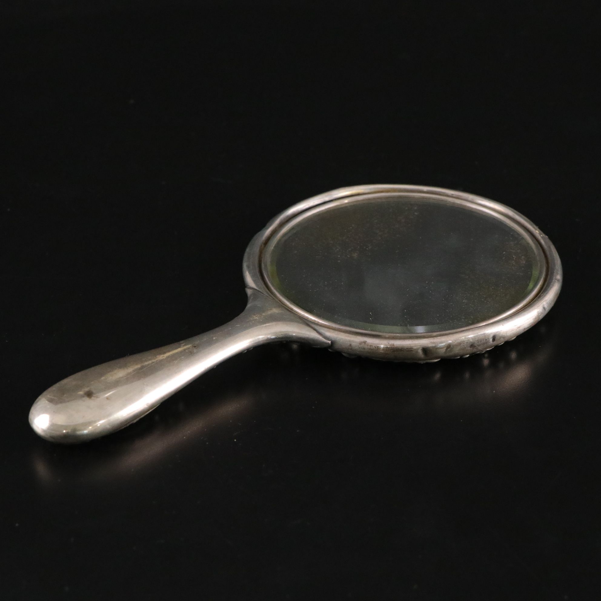 Gorham Sterling Silver Hand Mirrors & Silver Plate Bowl