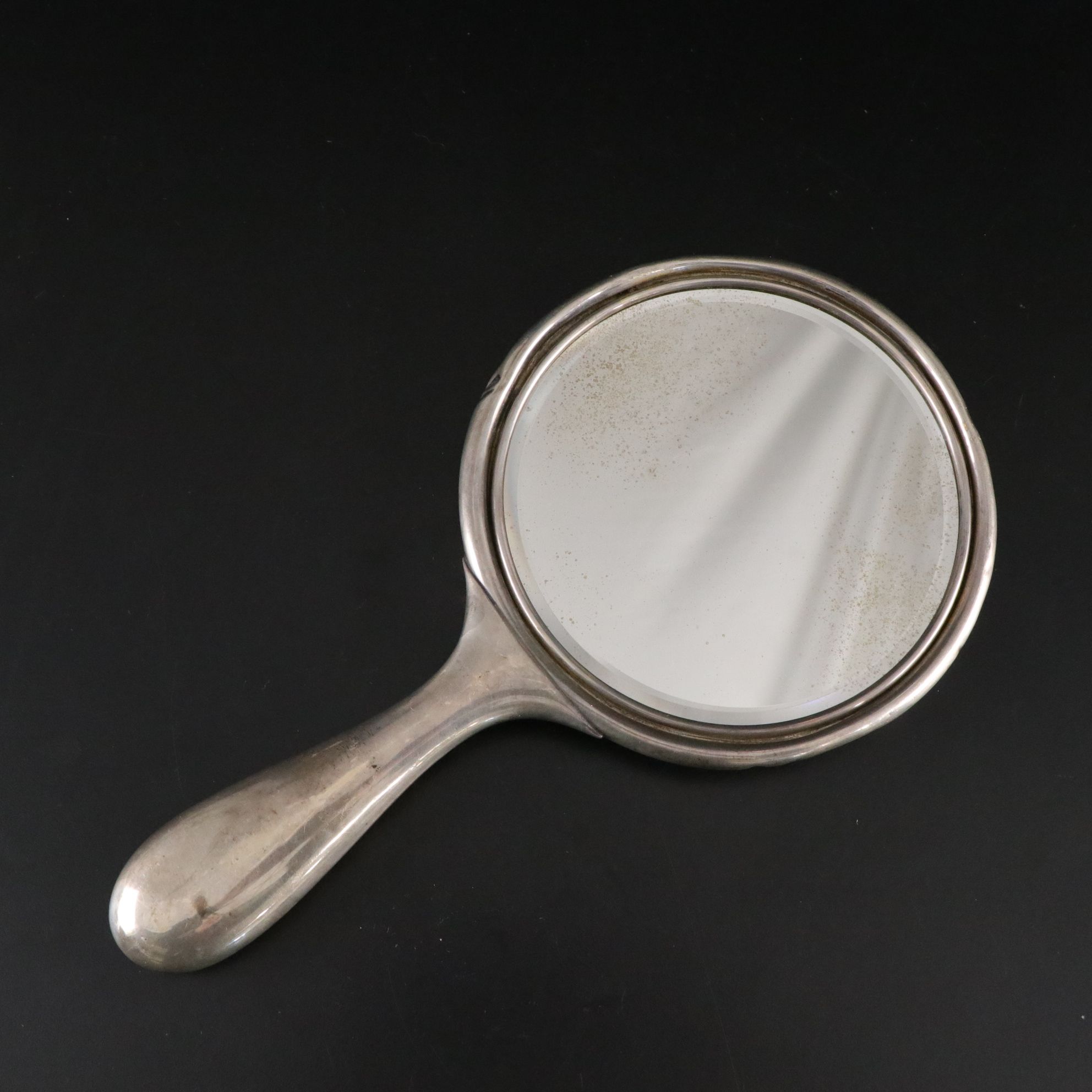 Gorham Sterling Silver Hand Mirrors & Silver Plate Bowl