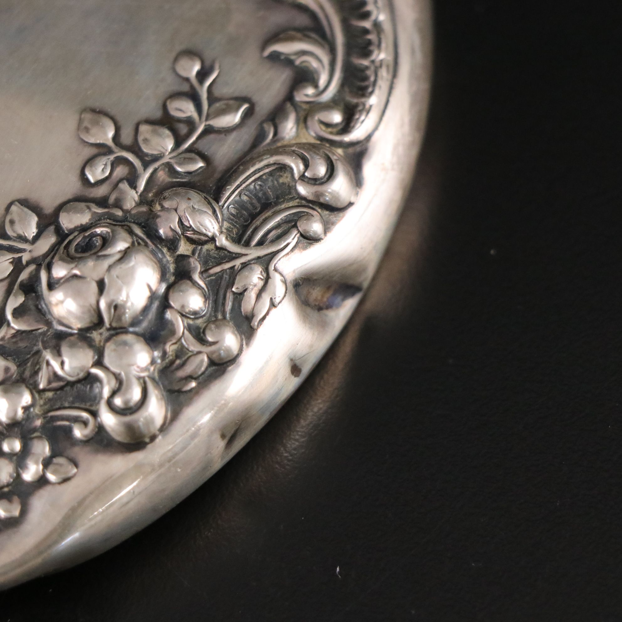 Gorham Sterling Silver Hand Mirrors & Silver Plate Bowl