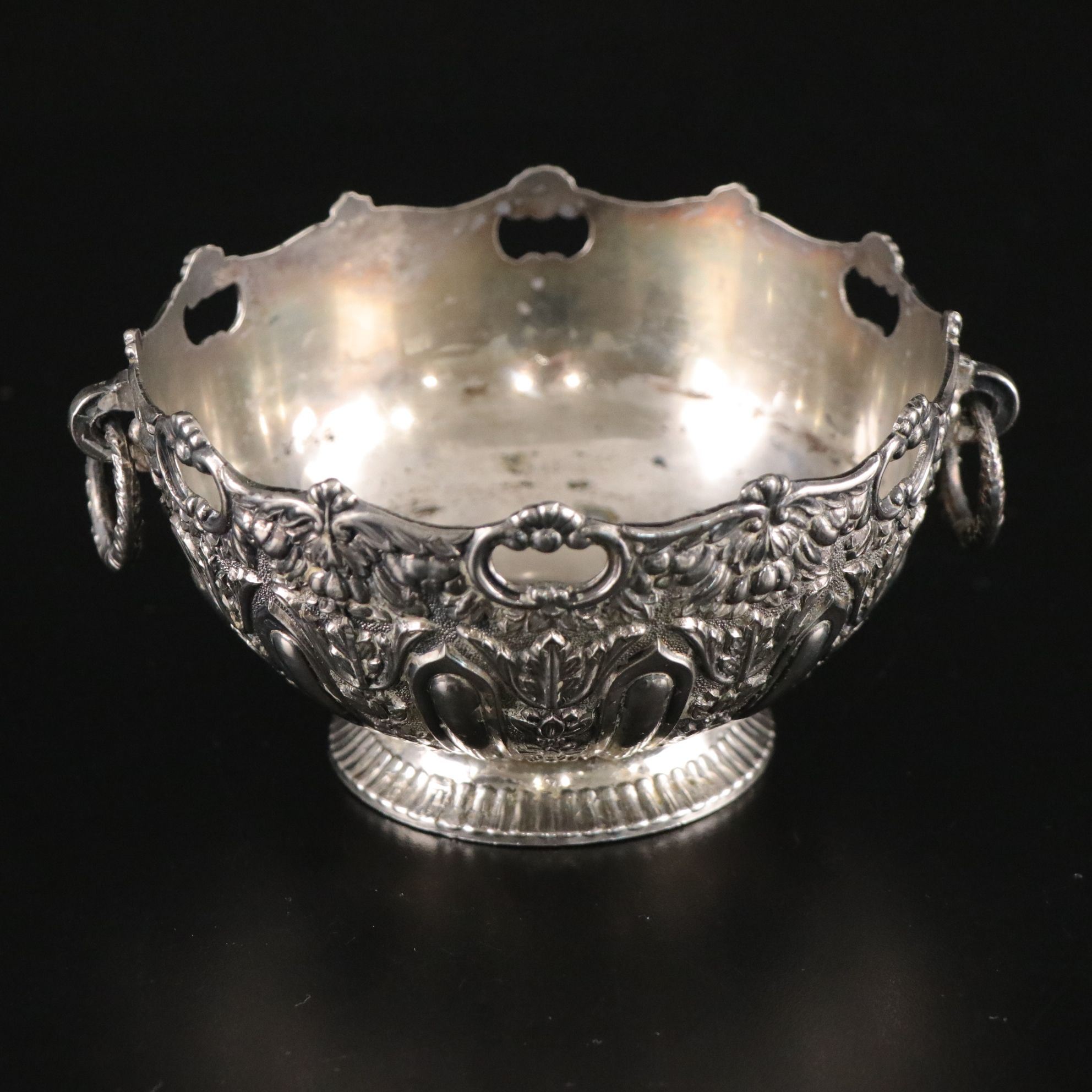 Gorham Sterling Silver Hand Mirrors & Silver Plate Bowl