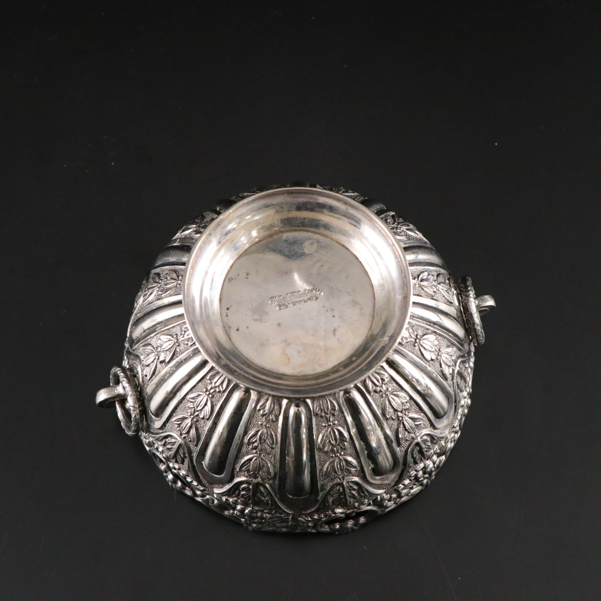 Gorham Sterling Silver Hand Mirrors & Silver Plate Bowl