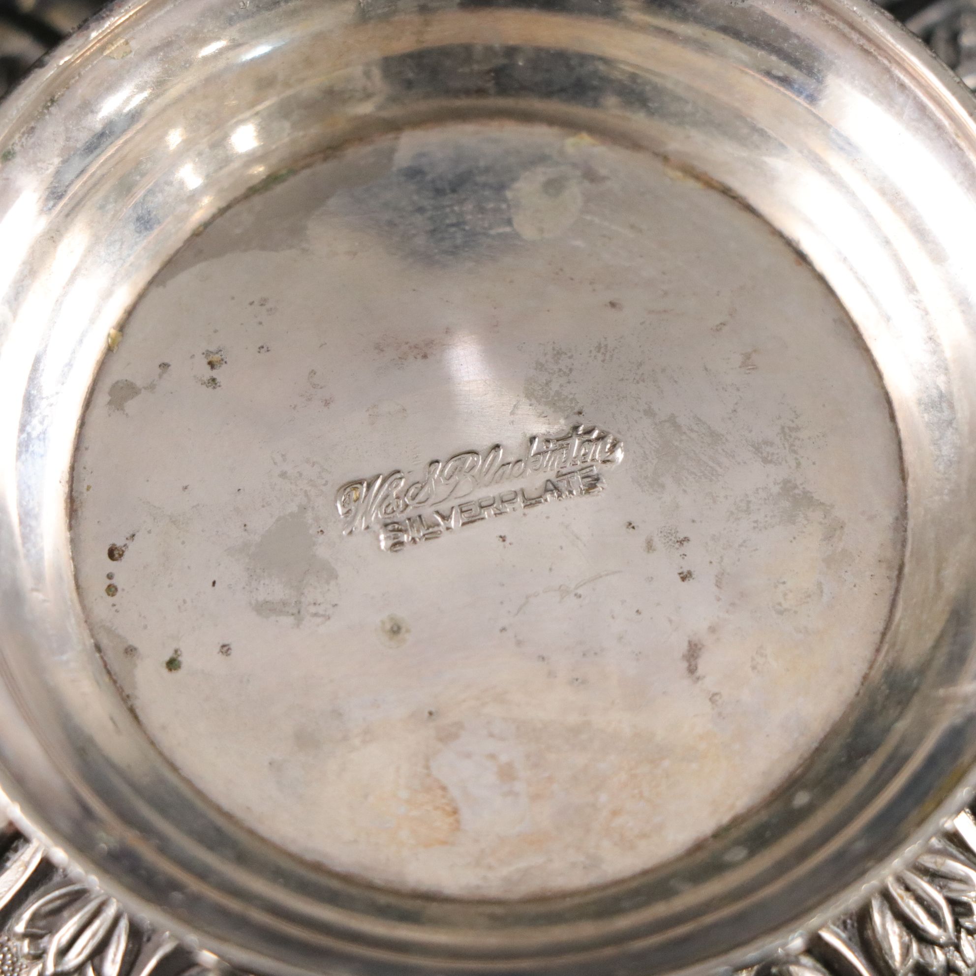 Gorham Sterling Silver Hand Mirrors & Silver Plate Bowl