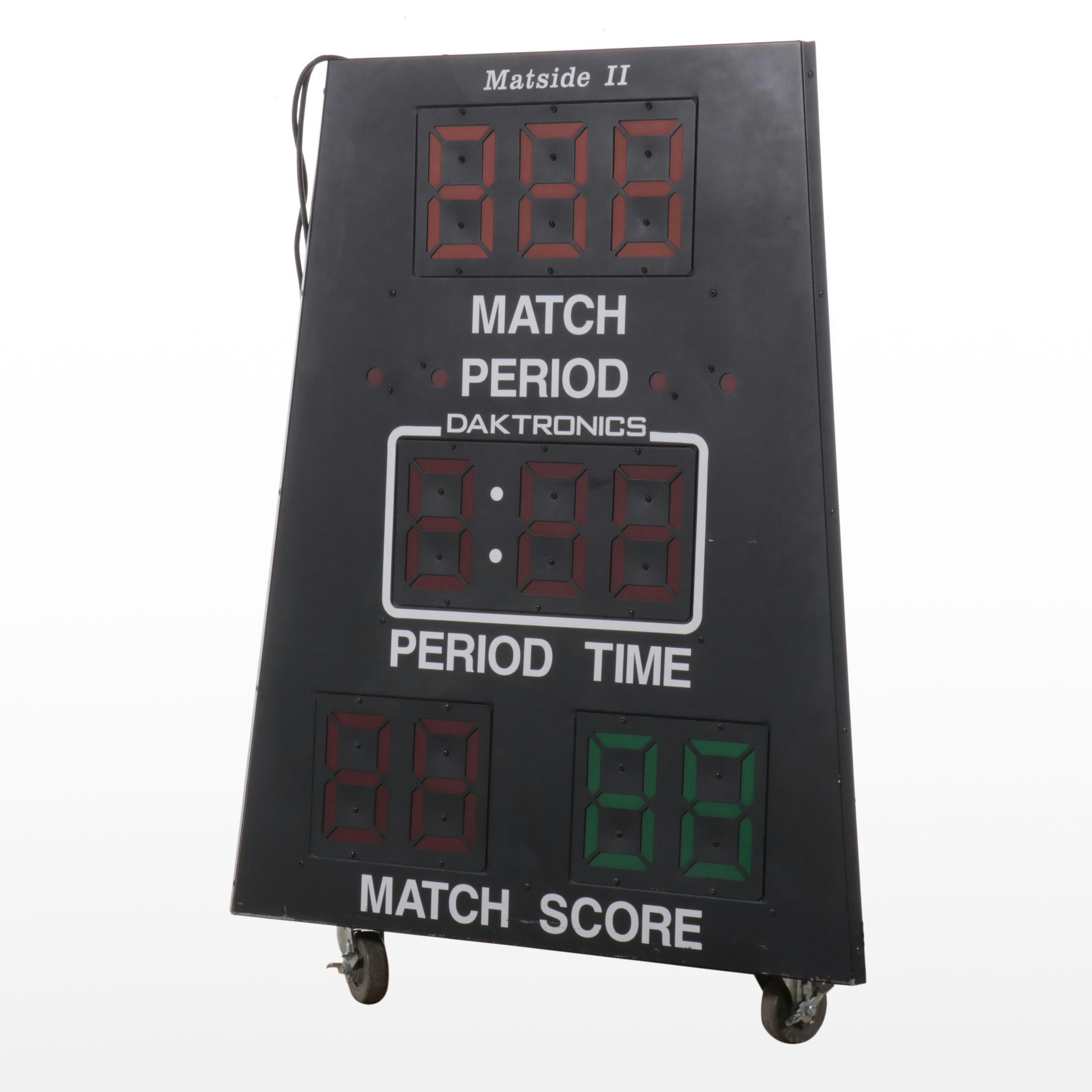 Daktronics "Matside II" Three-Sided Wrestling Scoreboard, 1999