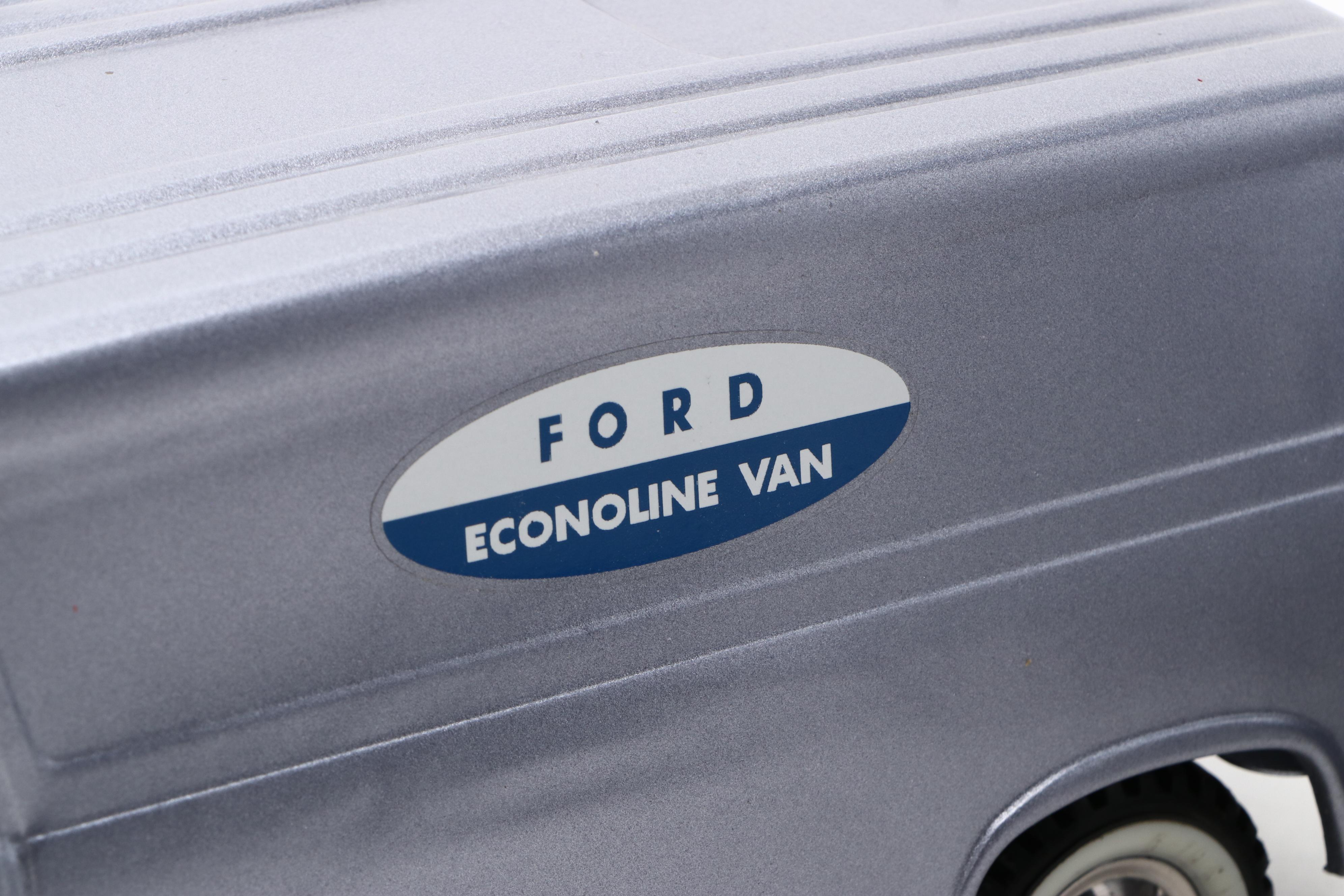 Nylint Pressed Steel Ford Econoline Van and Pickup Truck, Mid-20th Century