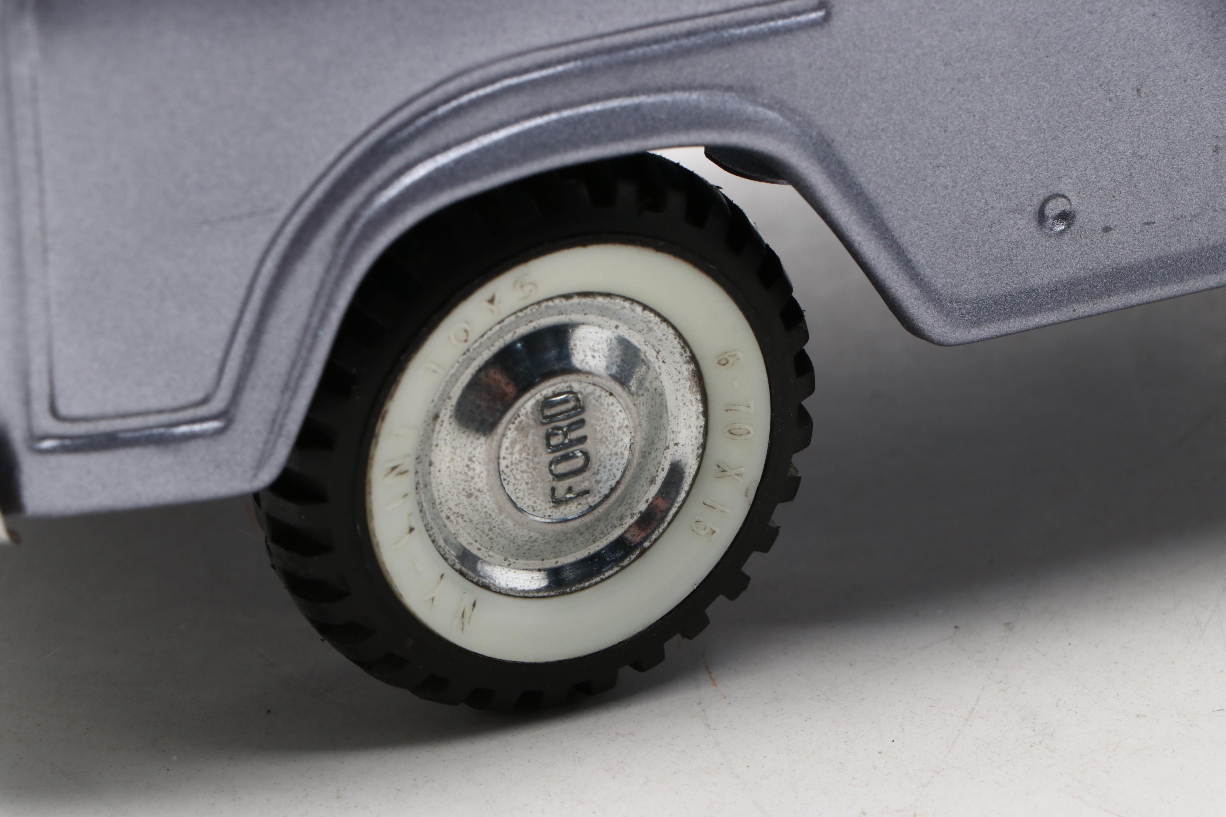 Nylint Pressed Steel Ford Econoline Van and Pickup Truck, Mid-20th Century