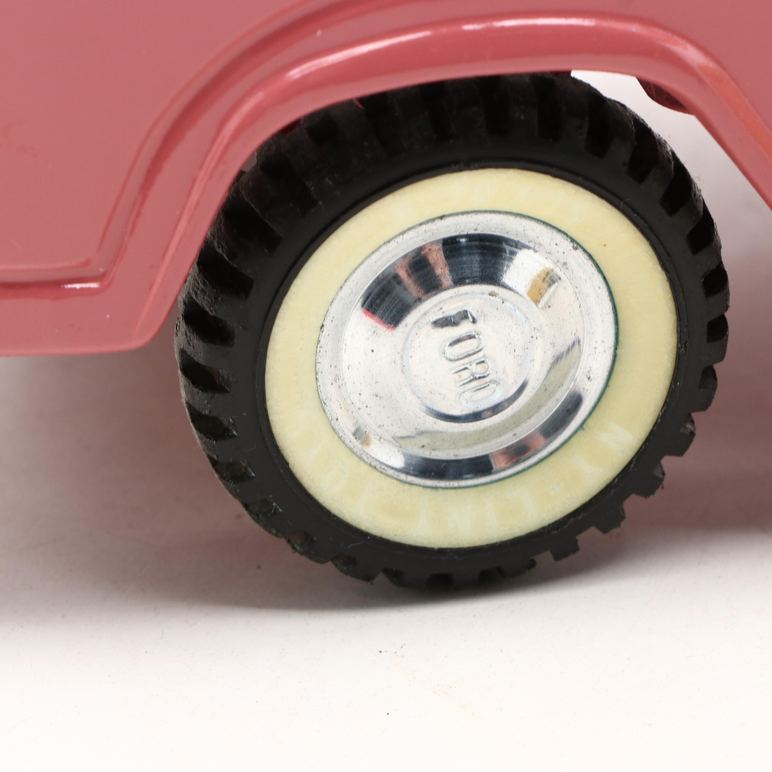 Nylint Pressed Steel Ford Econoline Van and Econoline Ambulance Van, Mid-20th C.