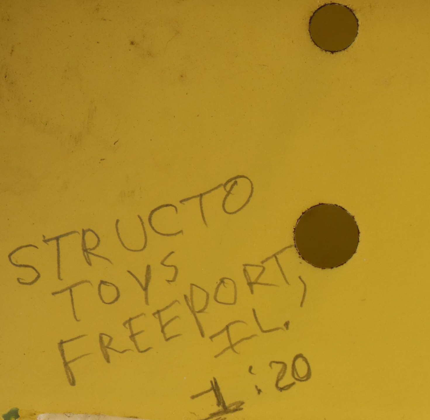 Nylint Pressed Steel Ford Econoline Truck with Structo School Bus