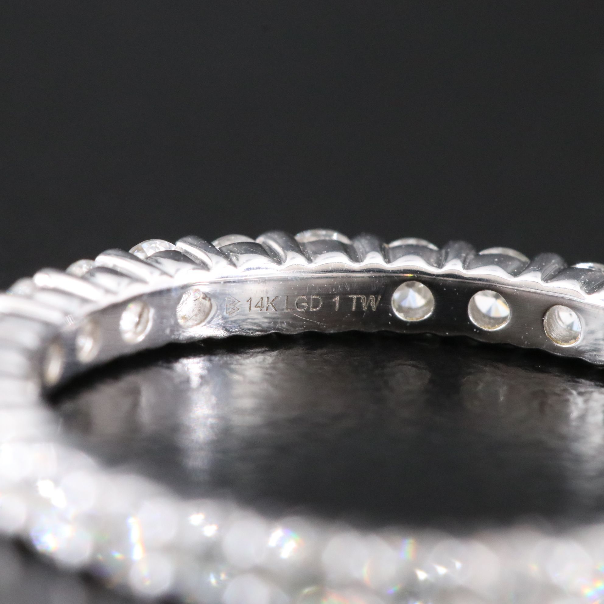 14K 1.00 CTW Lab Grown Diamond Eternity Band