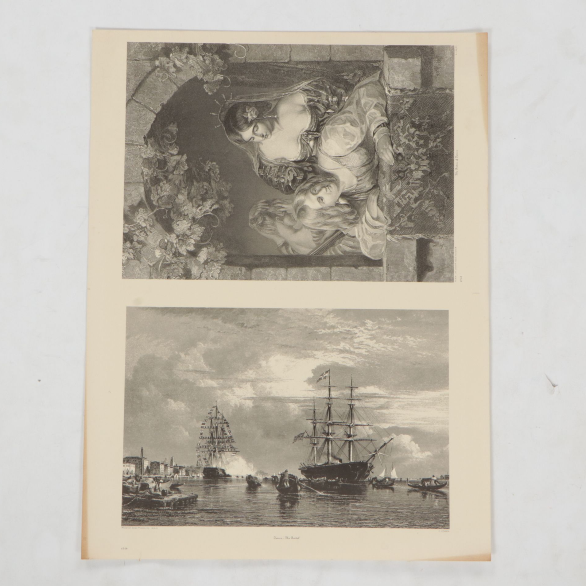 American Screen Process Uncut Lithograph Sheets with "Venice" & More, 1970