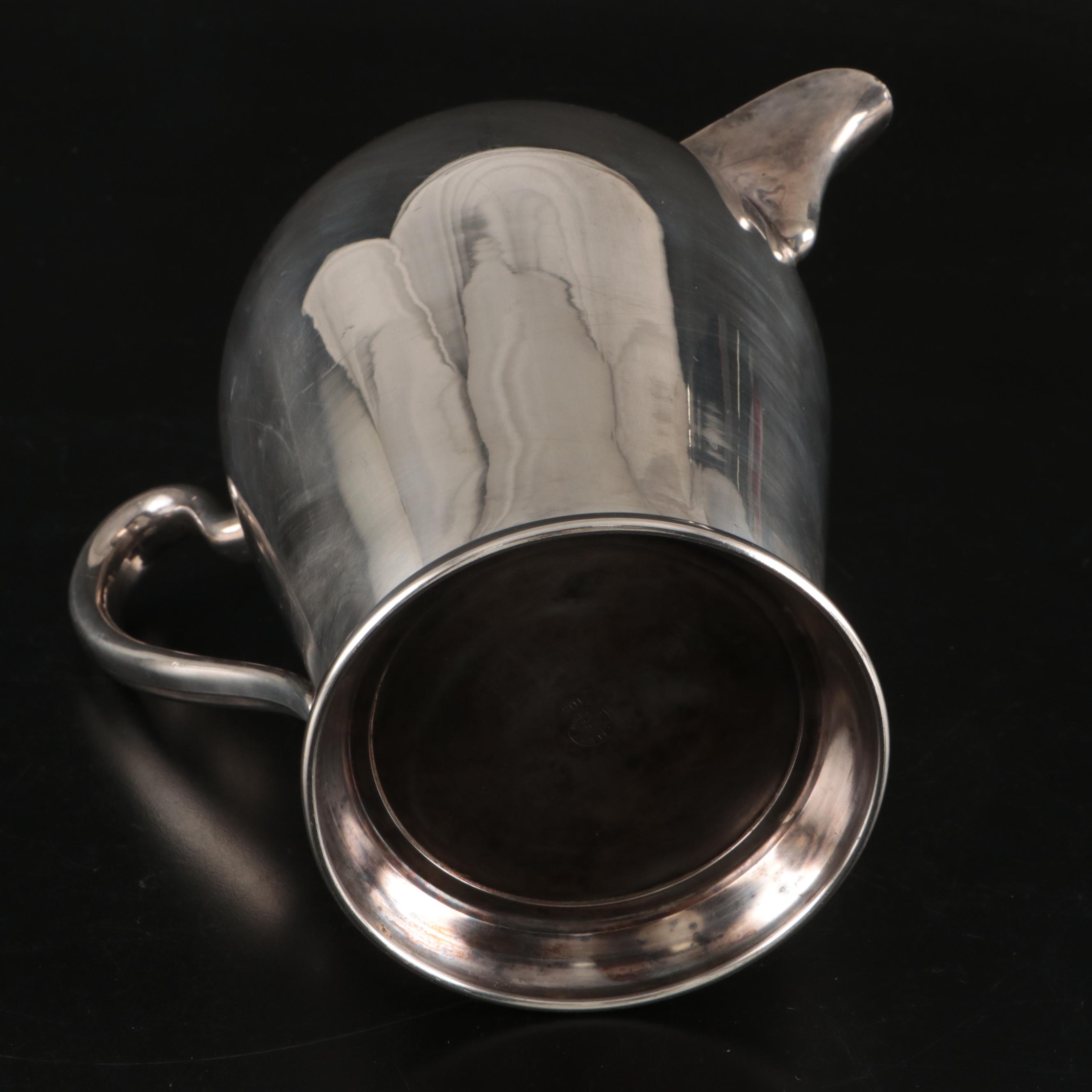 Gorham Silver Plate Tray, Academy Silver Plate Pitcher, and More Serveware