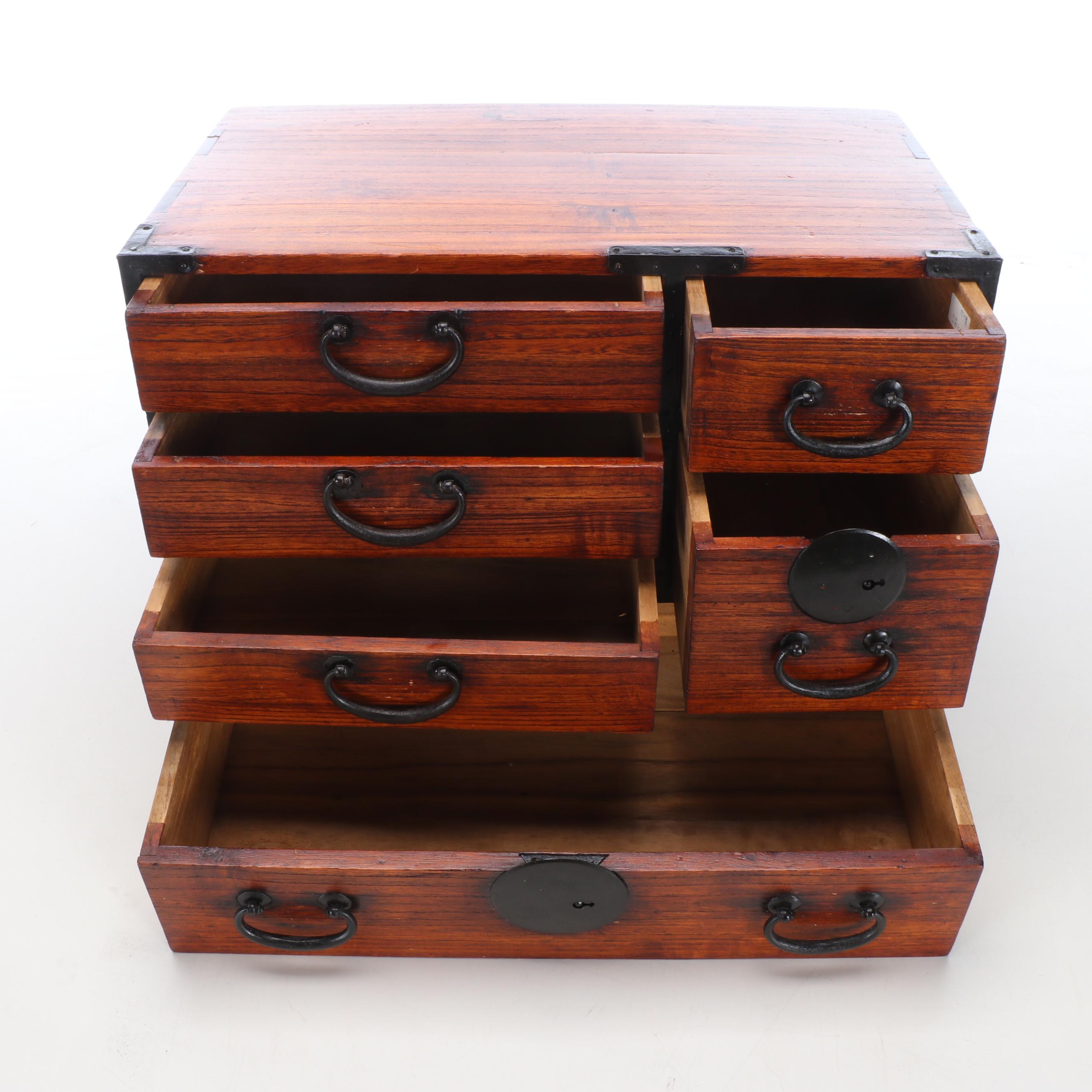 Japanese Tansu Storage Chest