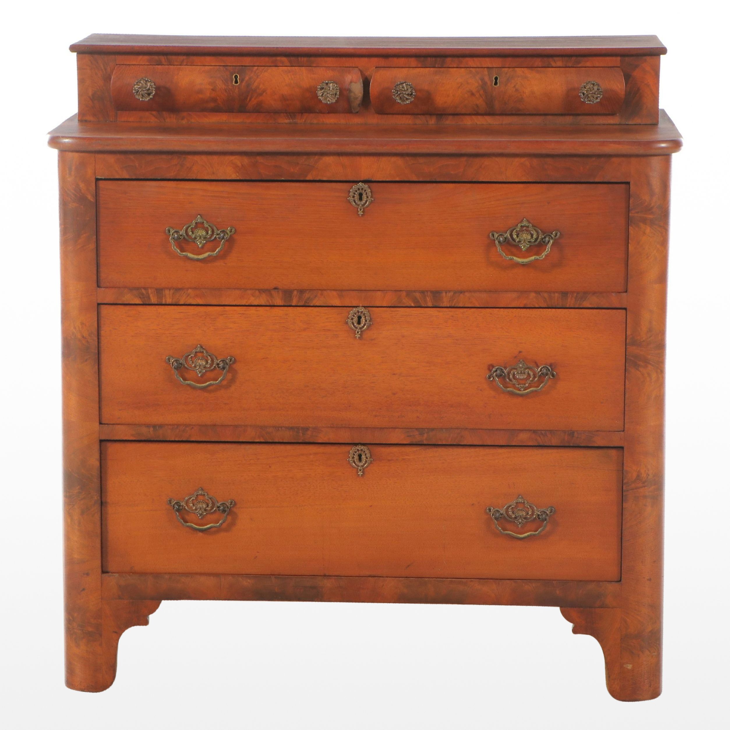 Mahogany Chest of Drawers, Late 19th to Early 20th Century