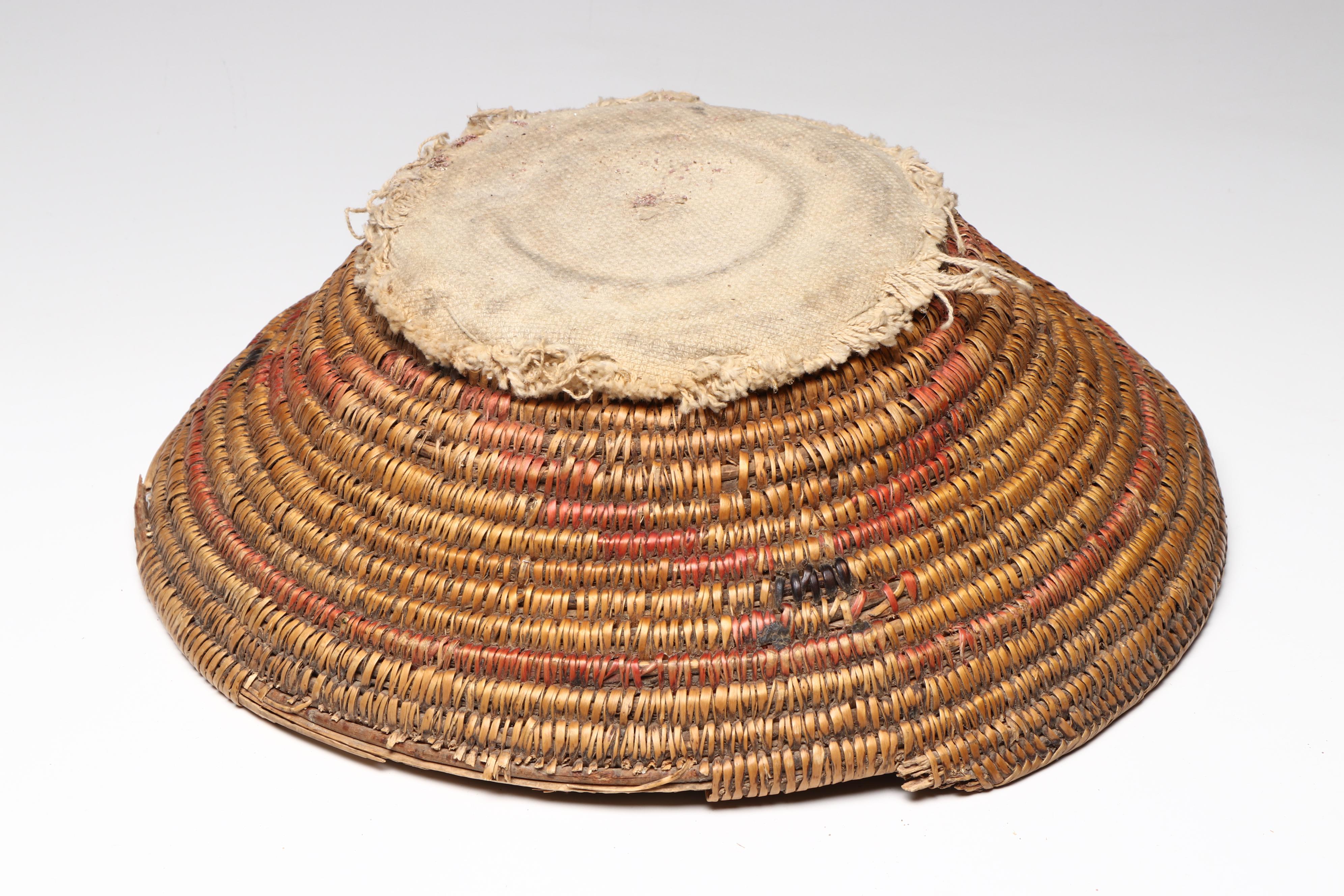 Three Indigenous Great Basin Paiute Coiled Basketry Utility Forms