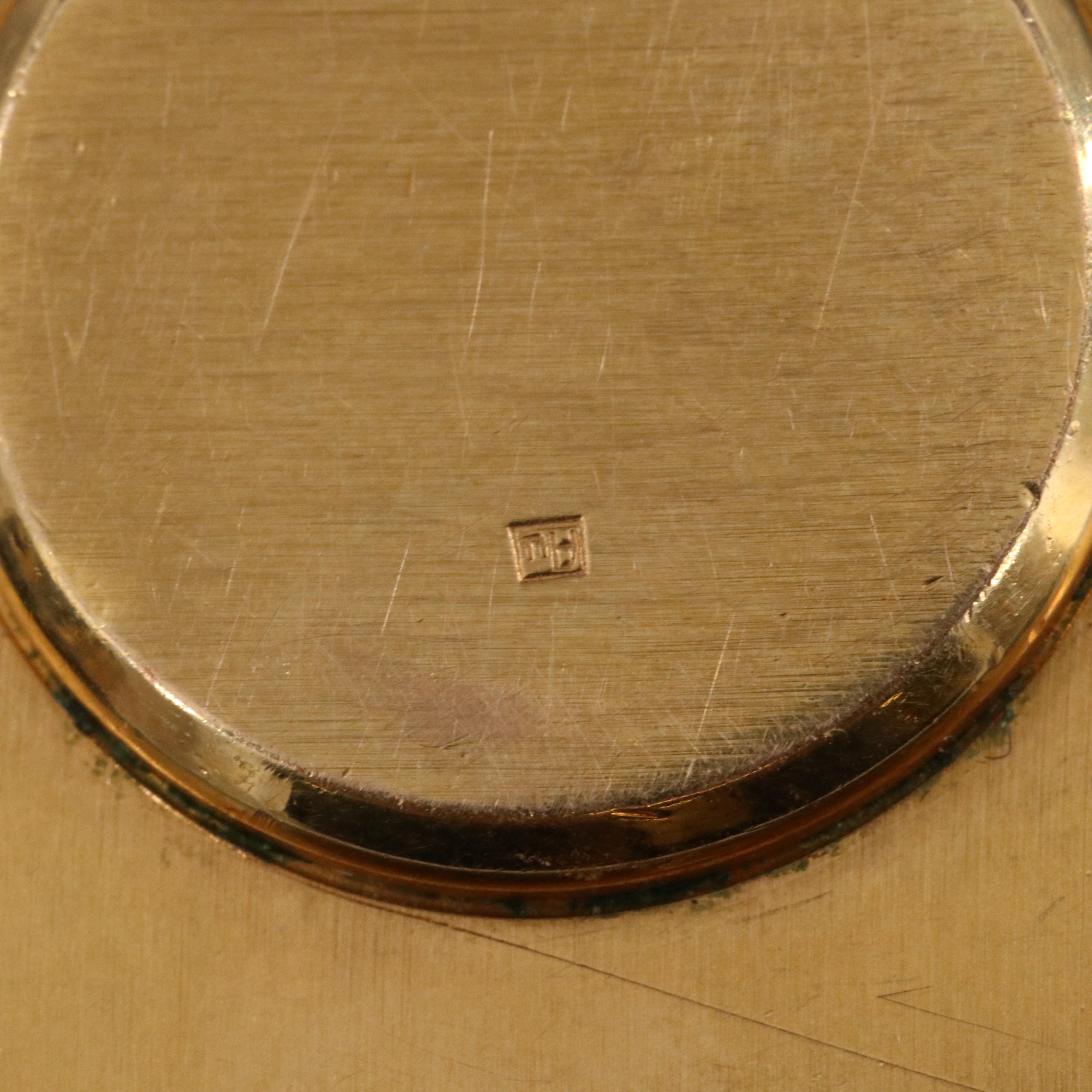 Croba Russian Gold Filled and Bucherer Enamel with Gilt Swiss Pendant Watches