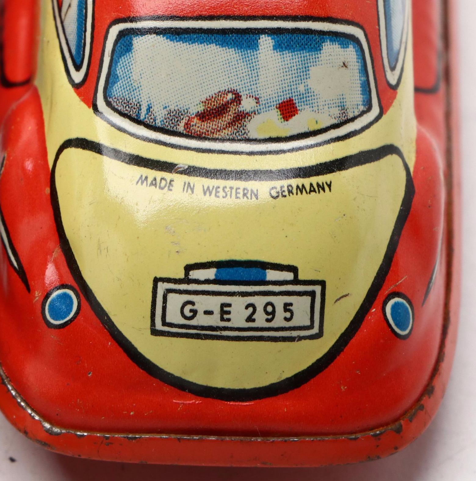 Vintage Toy Greyhound Bus with More Japanese and German Toy Cars and Trucks