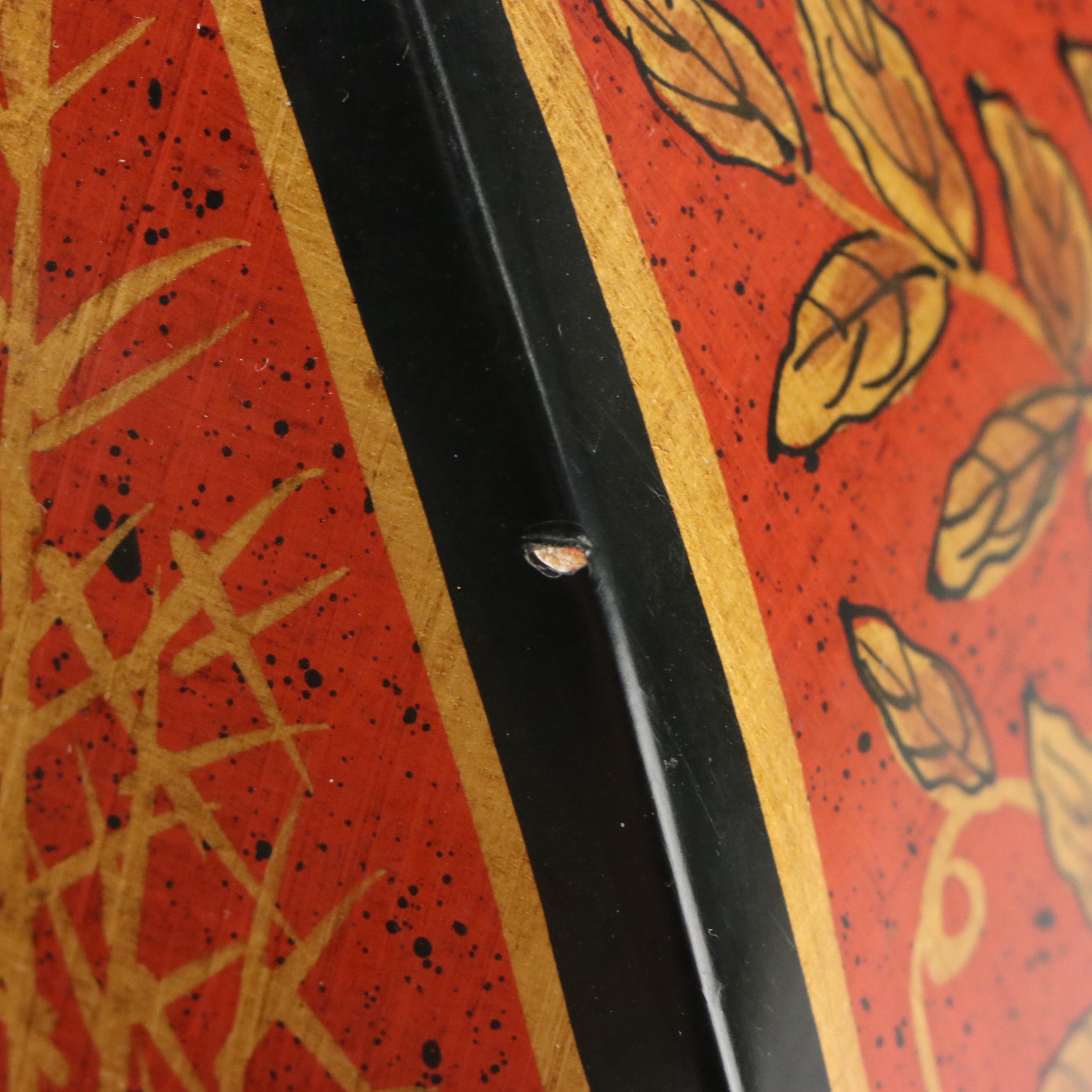 French Style Chinoiserie Wooden Box