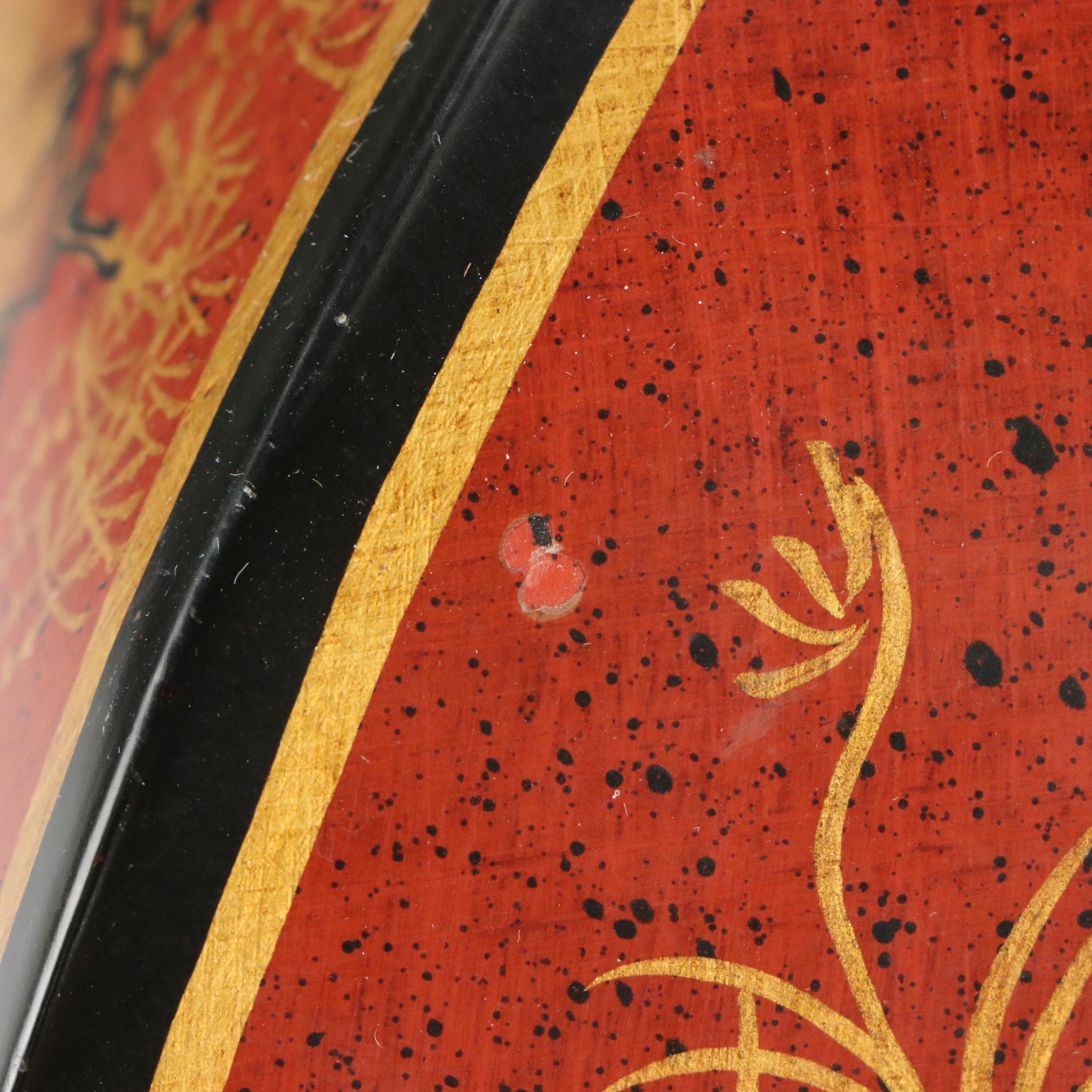 French Style Chinoiserie Wooden Box