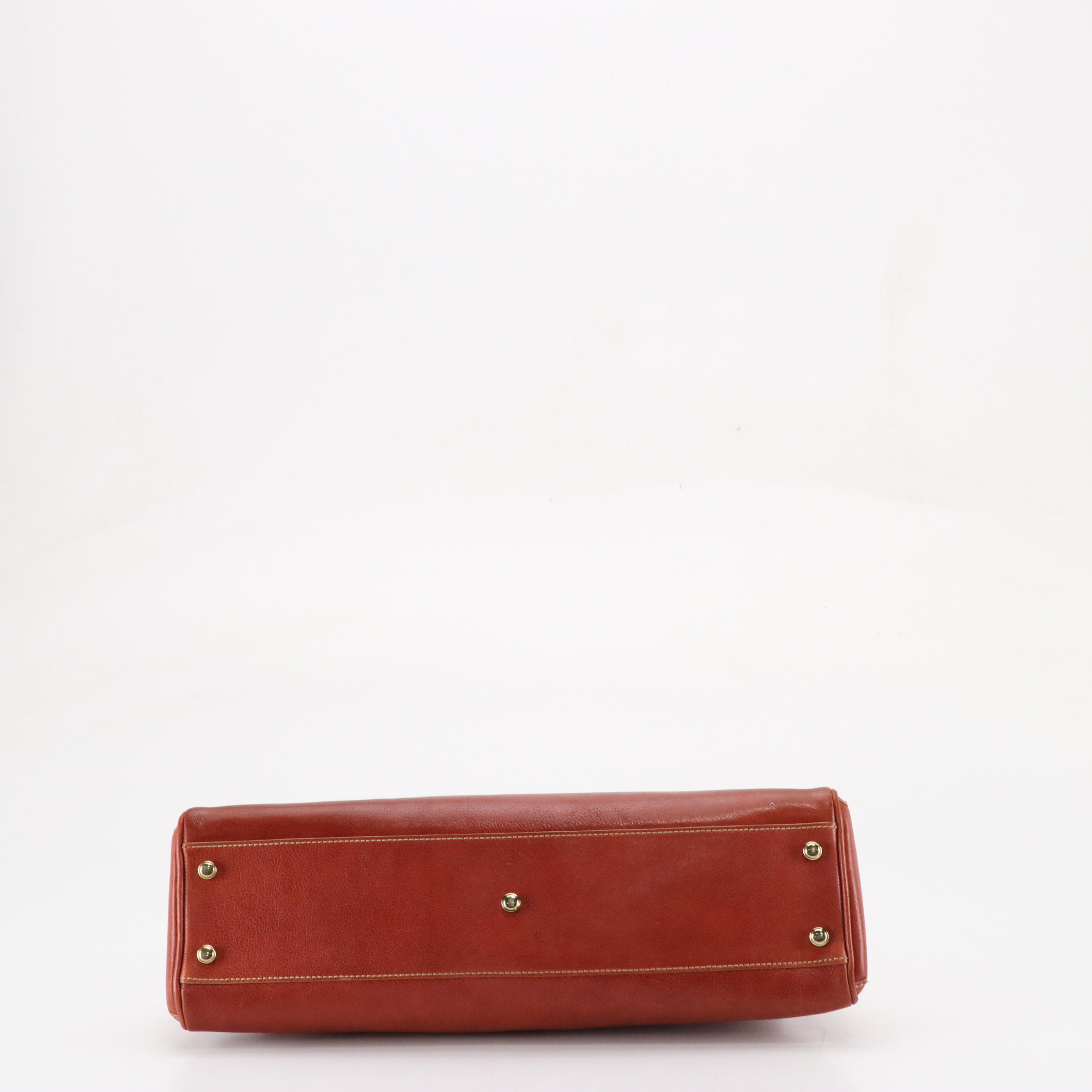 Cartier Marcello de Cartier Leather Handbag