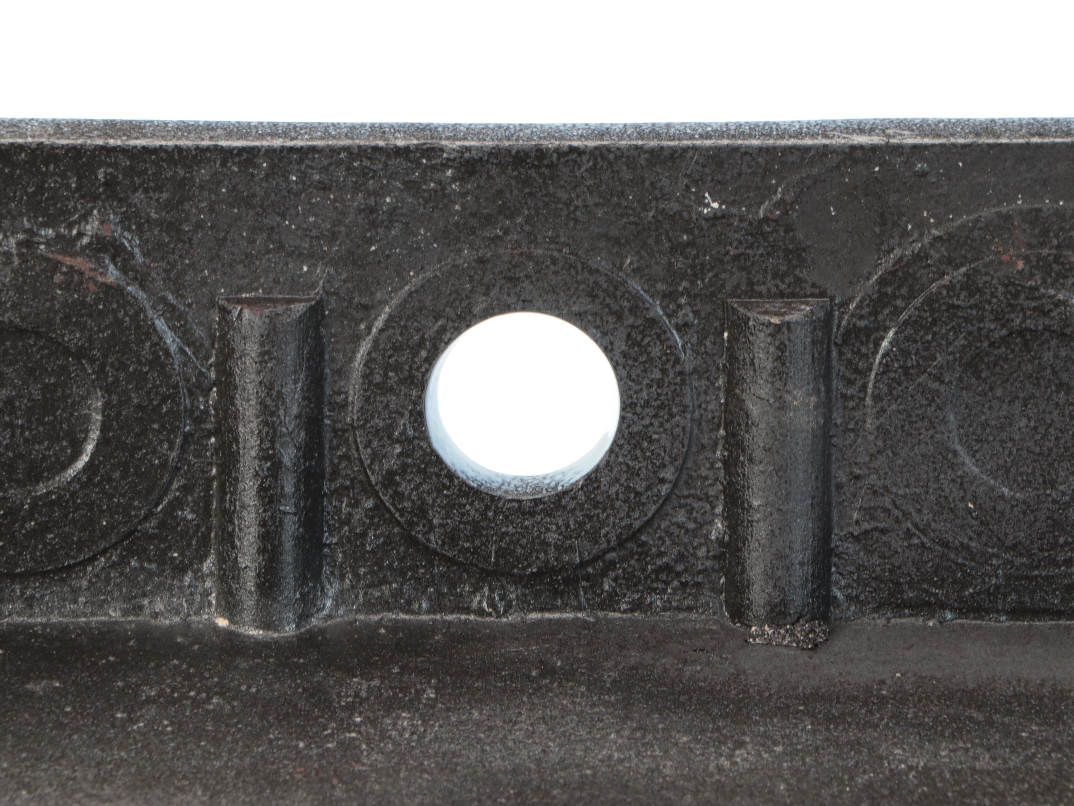 White Enameled Cast Iron Sink