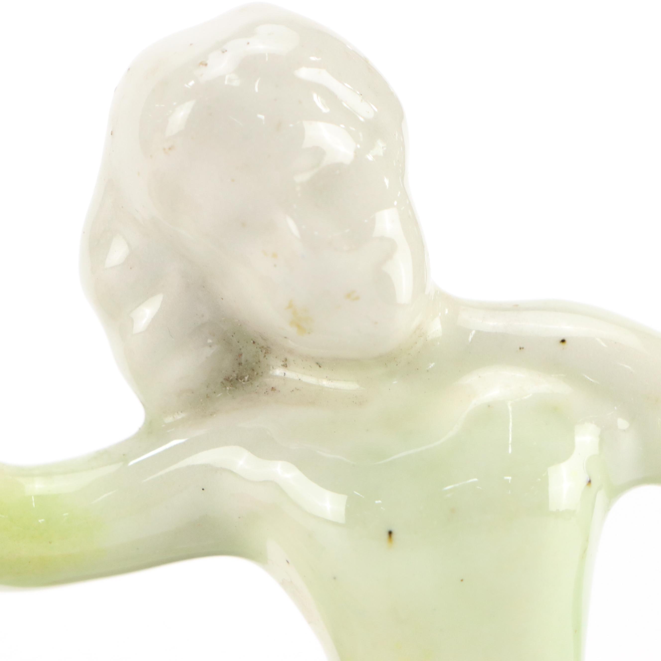 Pair of Vintage Figural Dancing Girl Planters, Mid-20th Century